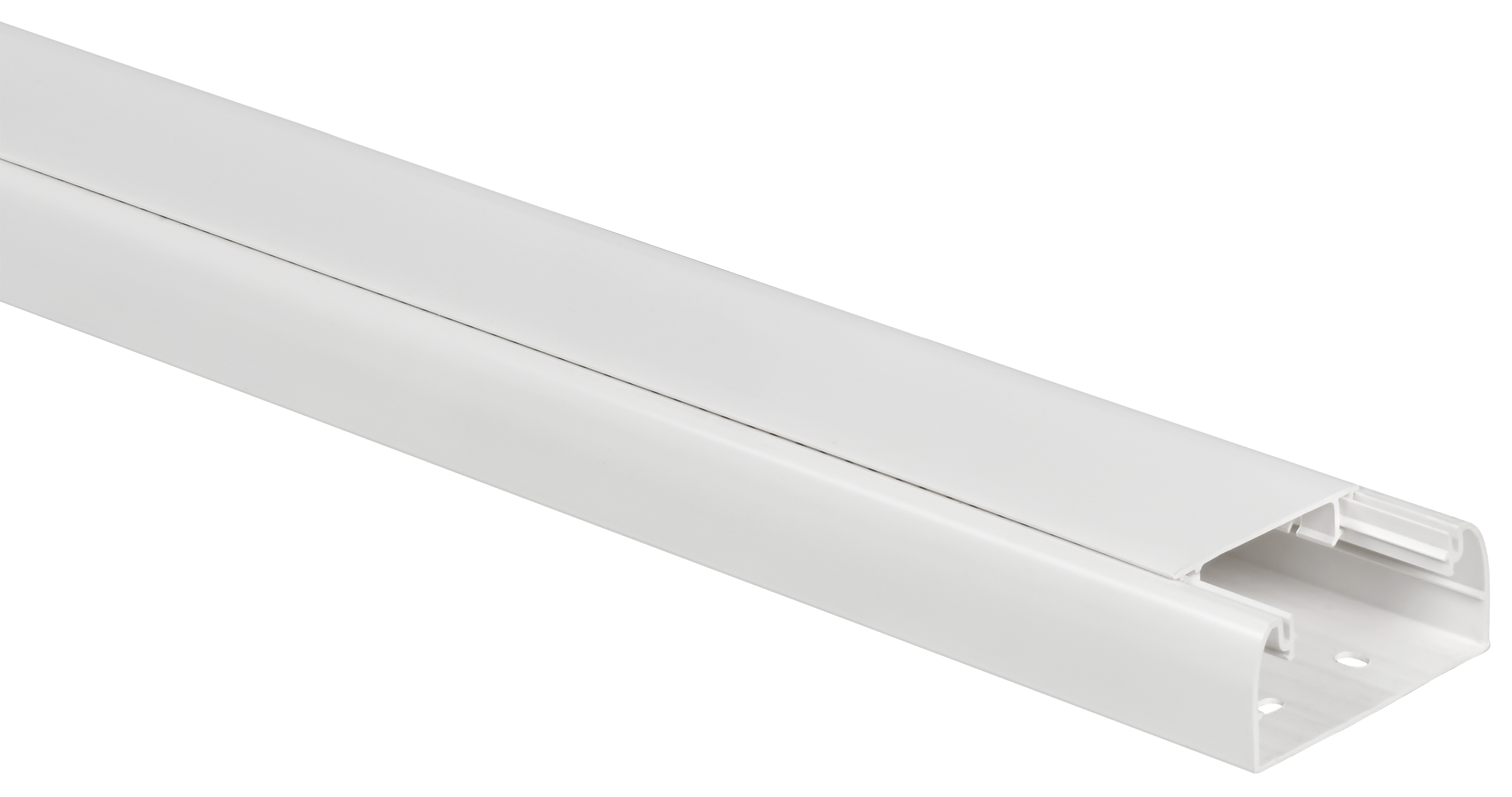 DLP Кабель-канал парапетный 80х50мм с крышкой шириной 65мм белый