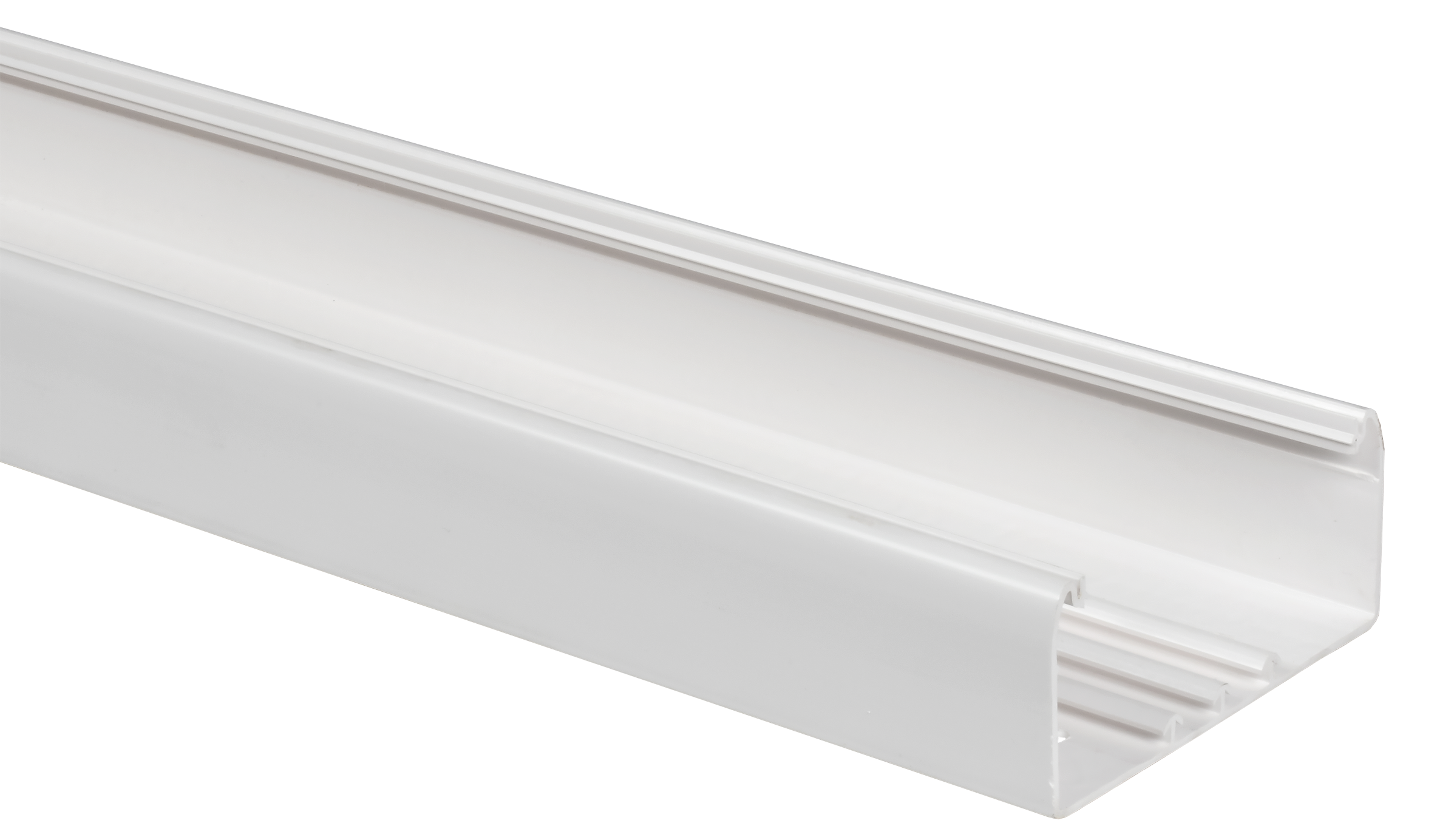 DLP Кабель-канал парапетный 150х65мм без крышки шириной 65мм и без перегородки несущей белый