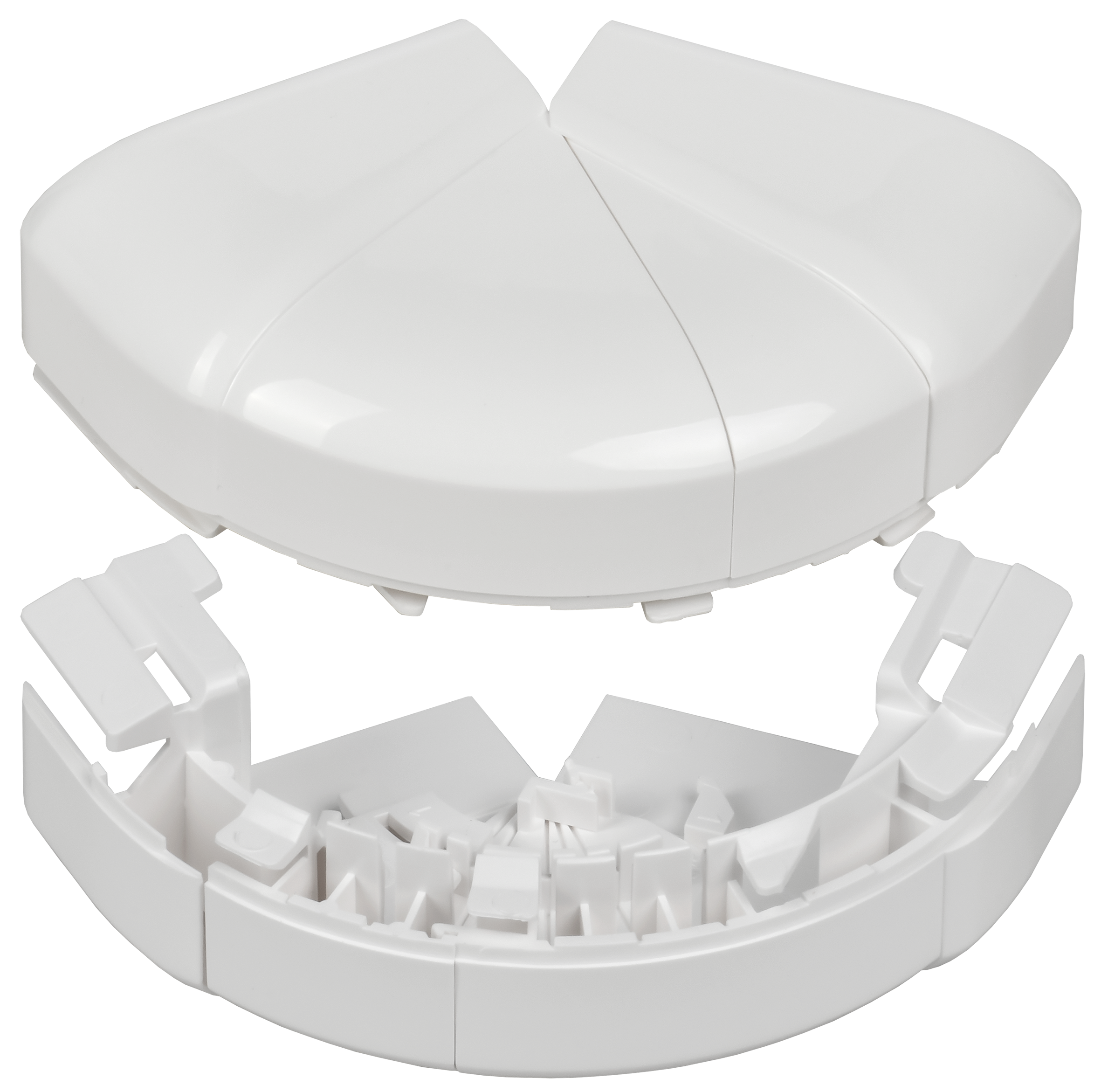 DLP Угол внешний изменяемый для кабель-канала 105х50мм (60-120град) белый