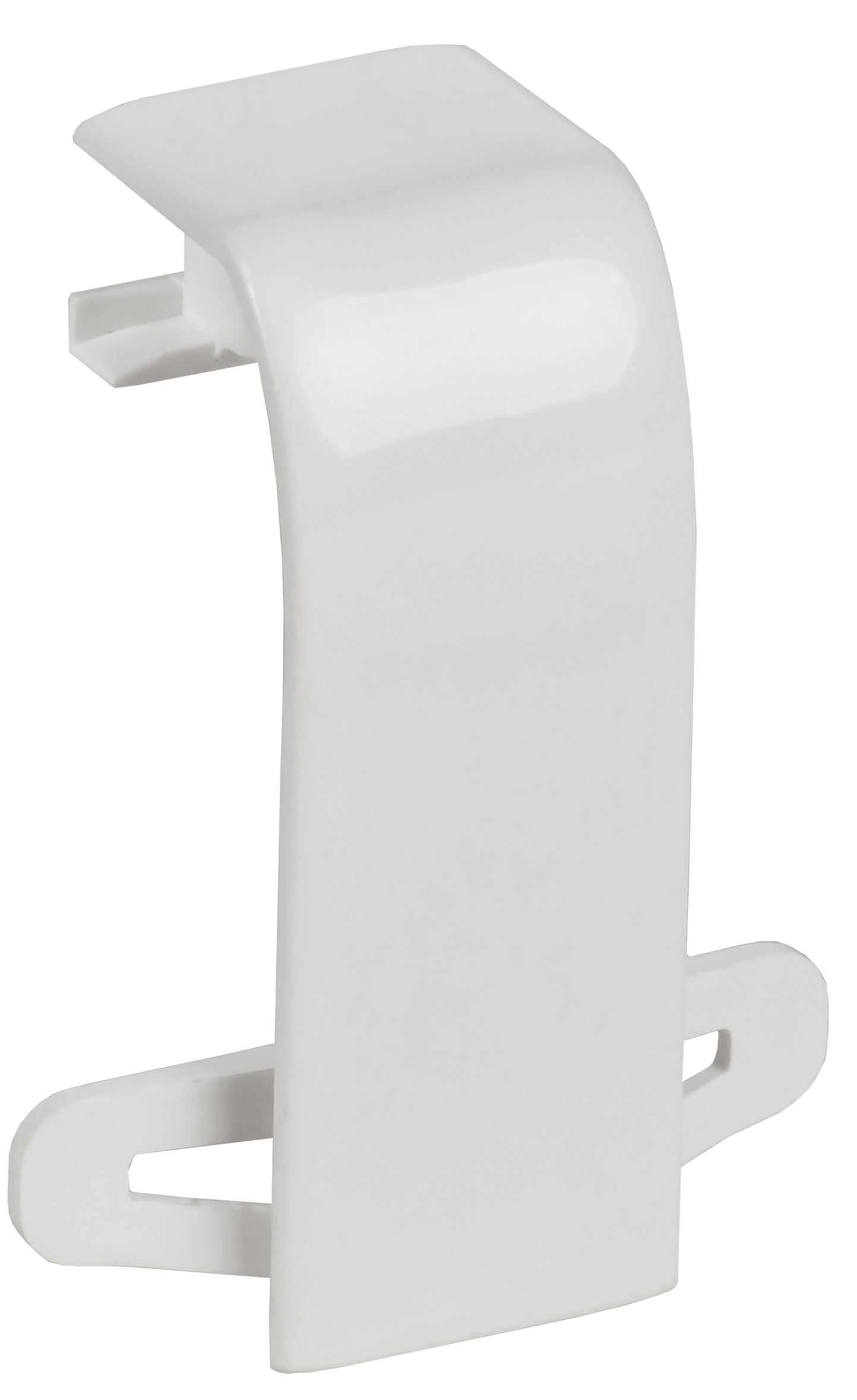 DLP Накладка на стык профиля 105х50мм белая