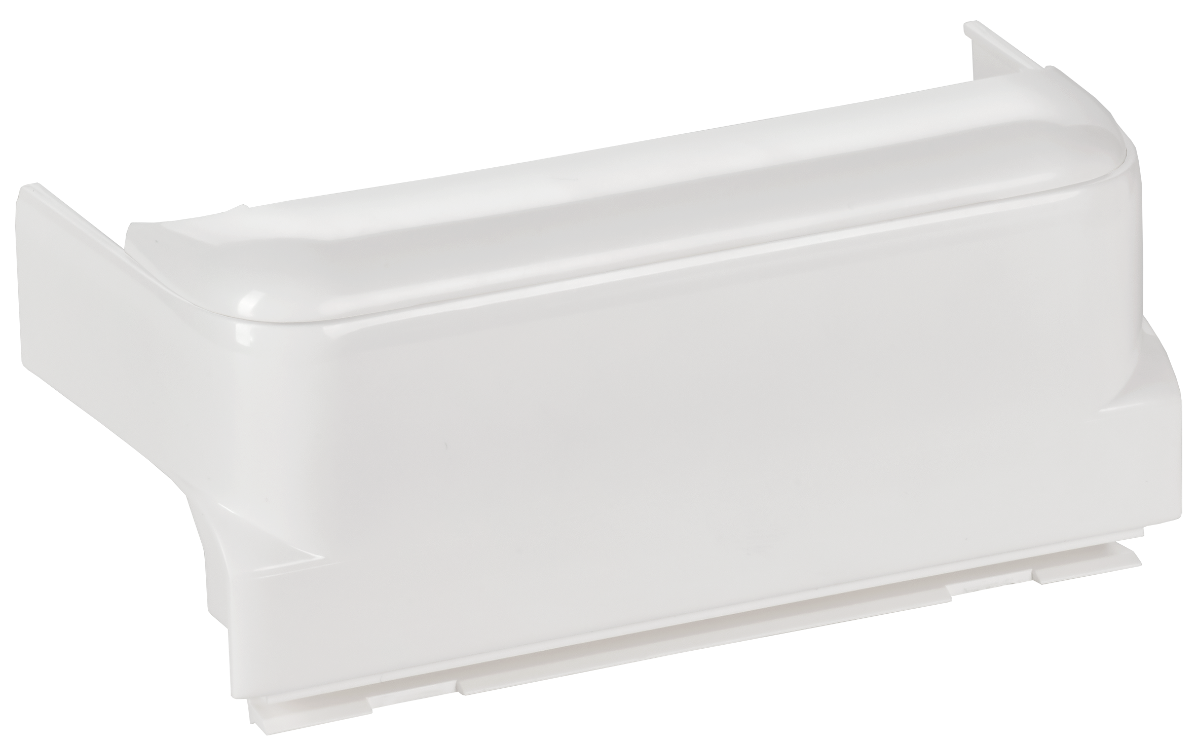 Отвод DLP Т-образный 105х50 мм белый