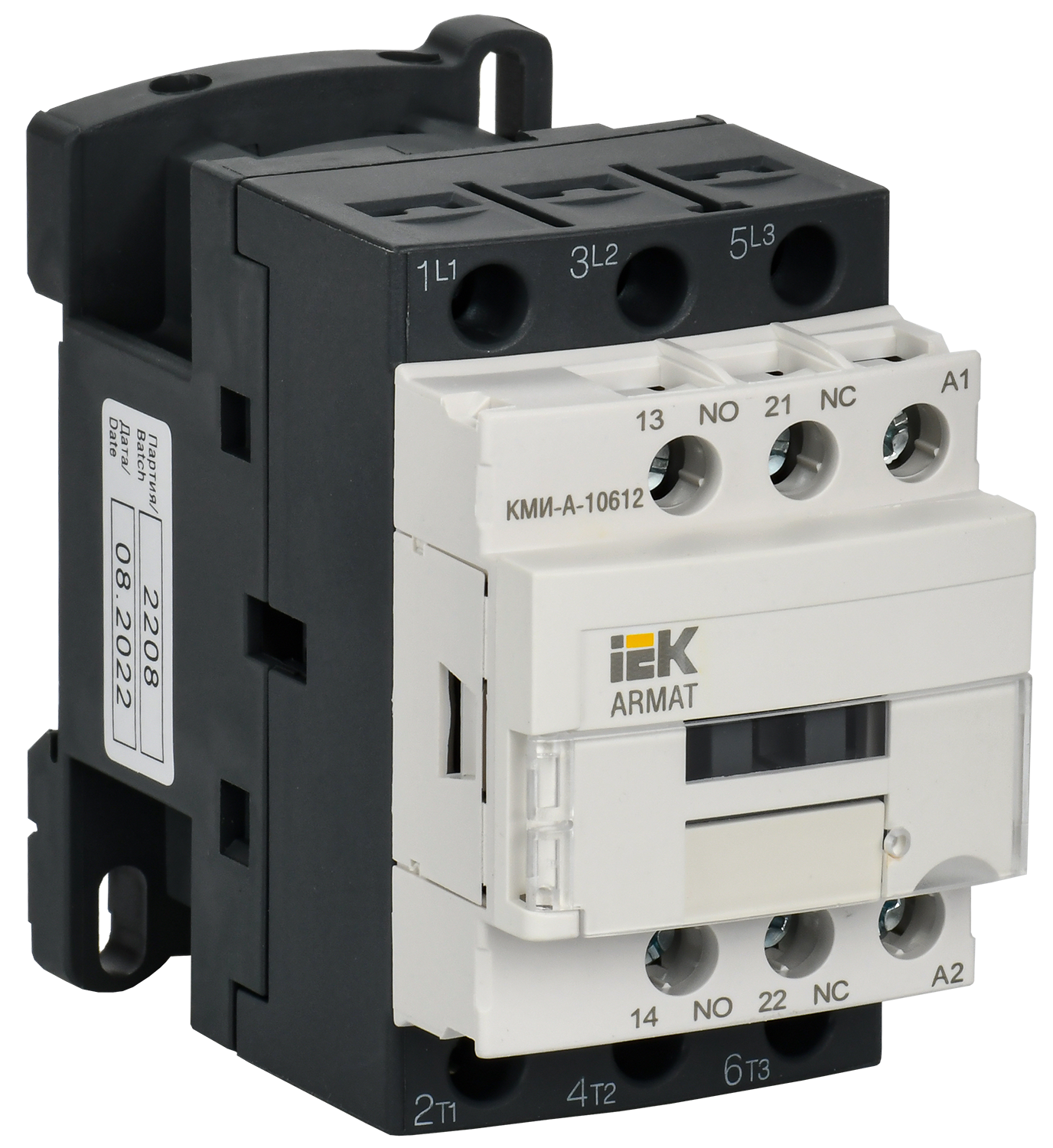 Контактор КМИ-А-10612 LC1D 6А 36В/АС3 1НО/1НЗ