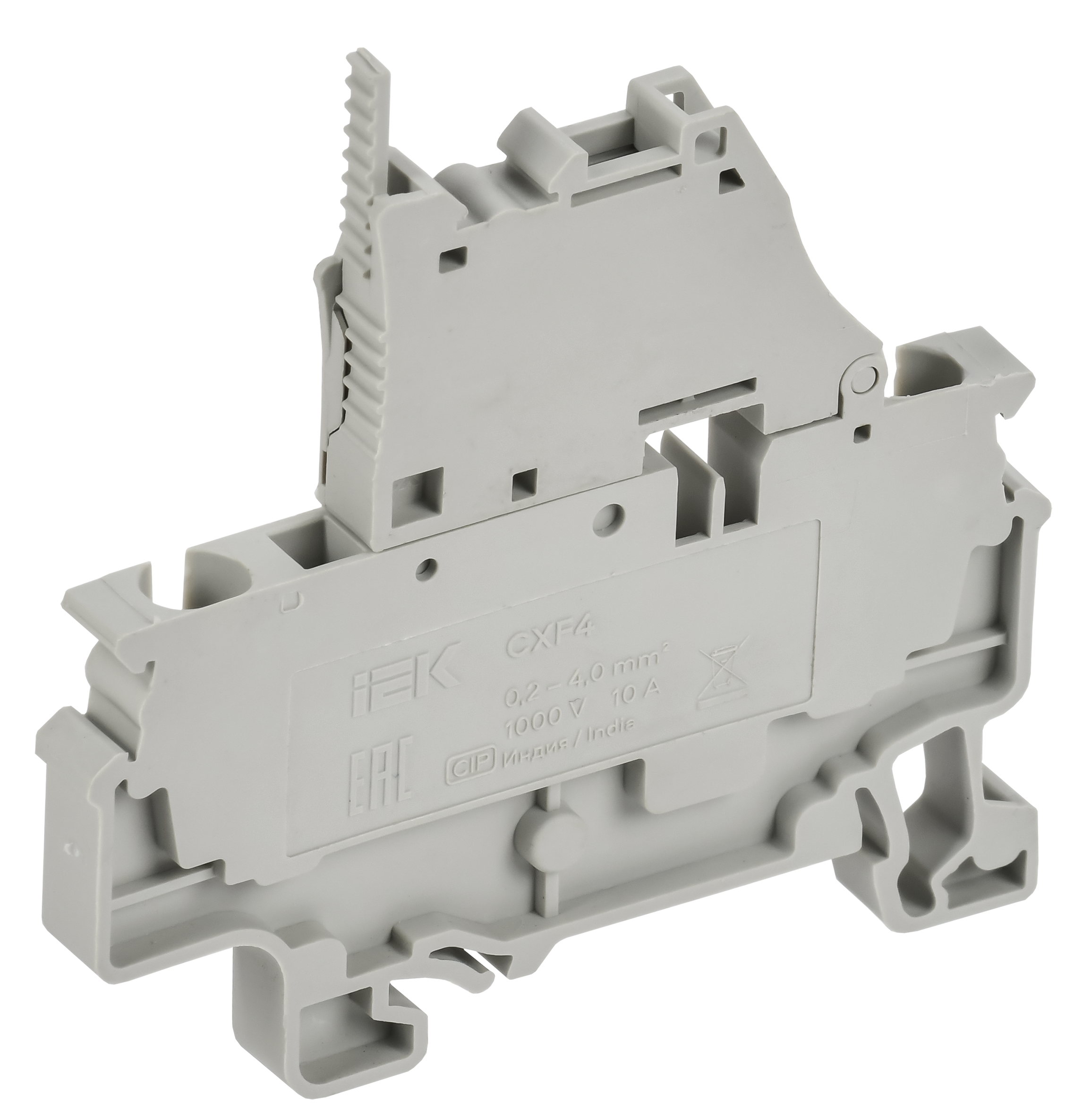 ARMAFIX Клемма пружинная с держателем предохранителя CXF4 IEK
