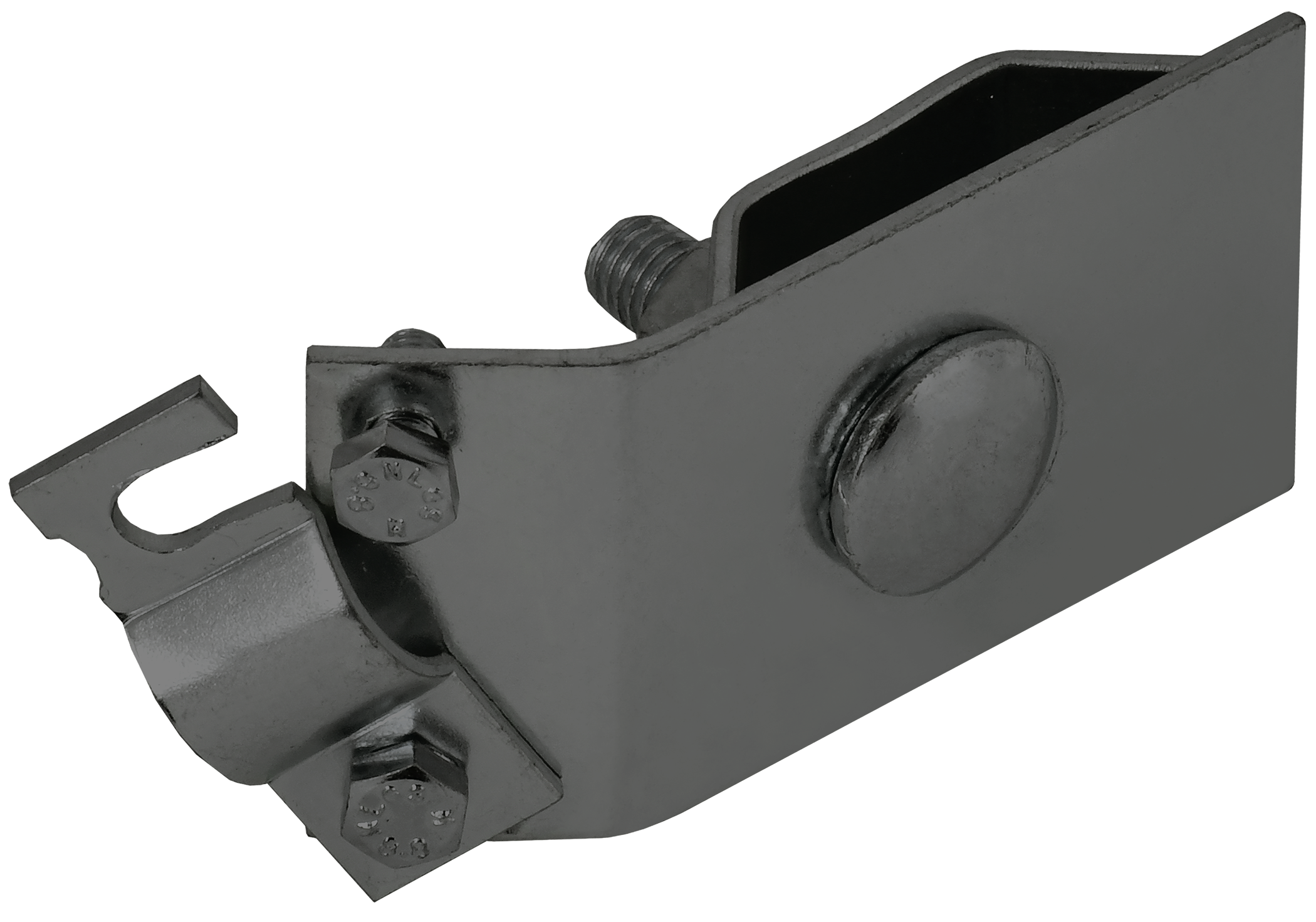 Держатель проводника круглого 6-10 мм желоб водостока оцинкованная сталь TD