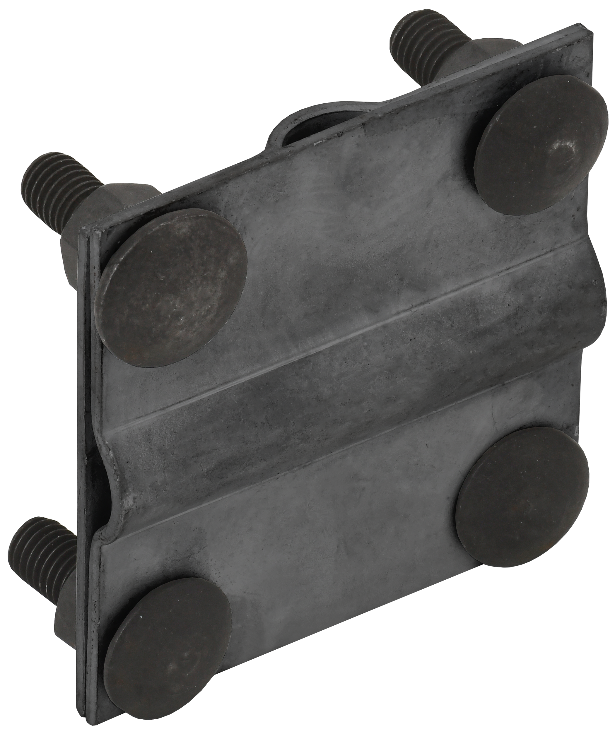 Зажим крестообразный полоса/пруток-полоса/пруток 40/12мм оцинкованная сталь TD