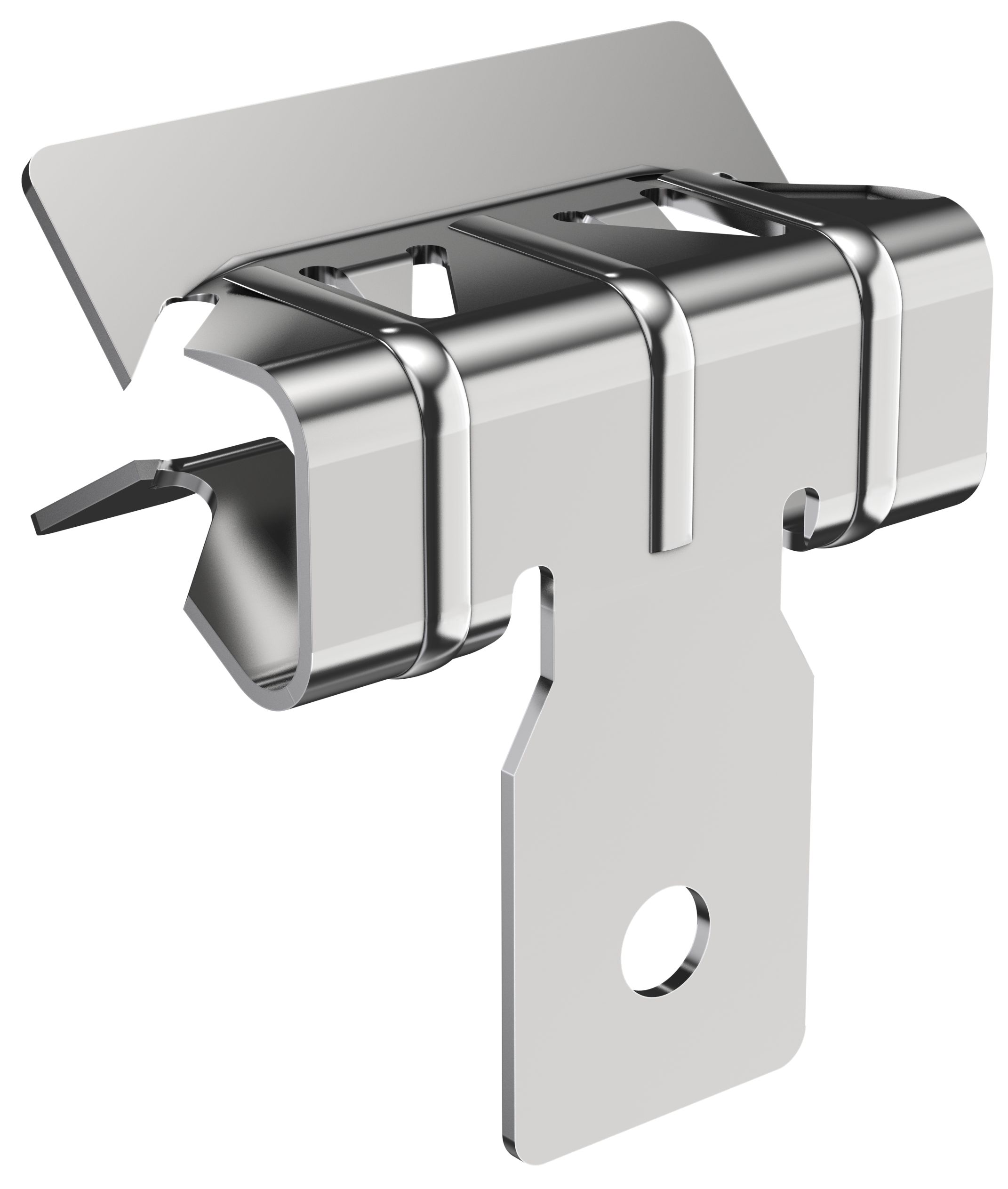 Зажим балочный 8-14 мм с ушком и резьбой М6 HDZ