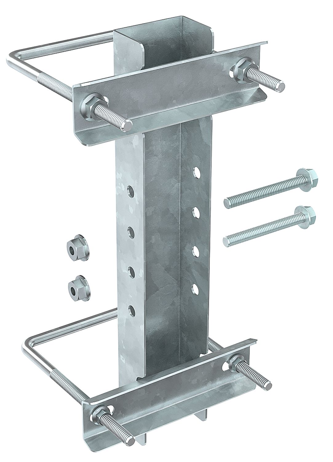 Крепление к опорам ограждающим 40-62 мм для 1-консоли