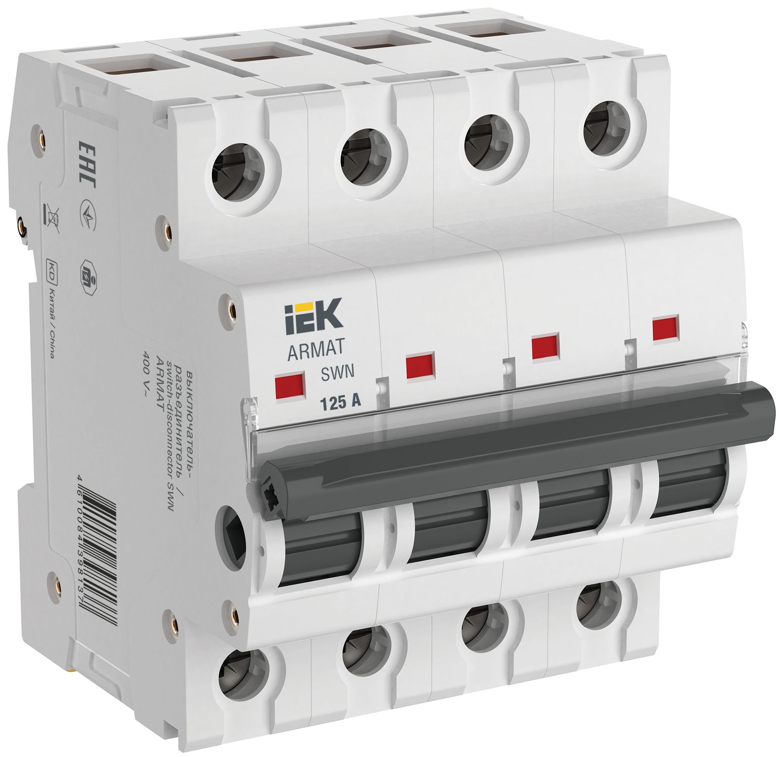 Выключатель нагрузки SWN 4P 125А