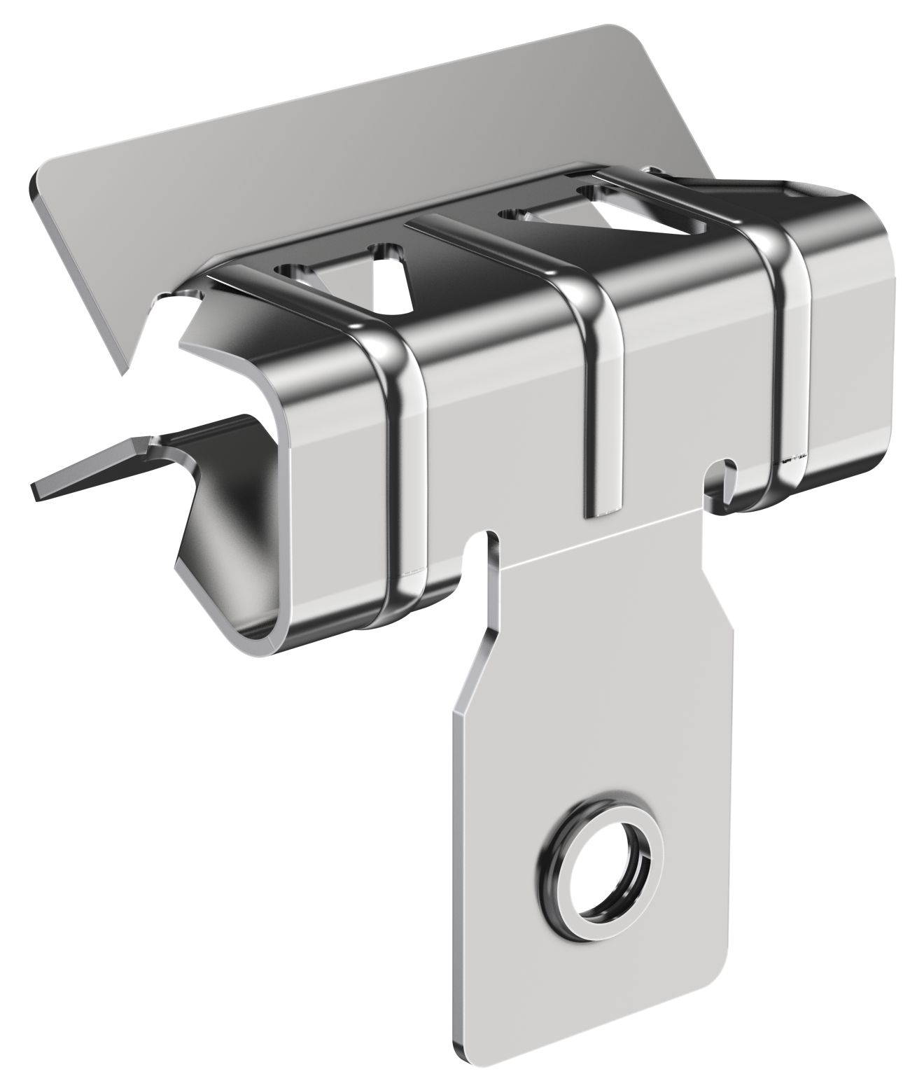 Зажим балочный 2-7 мм с ушком и резьбой М6 HDZ