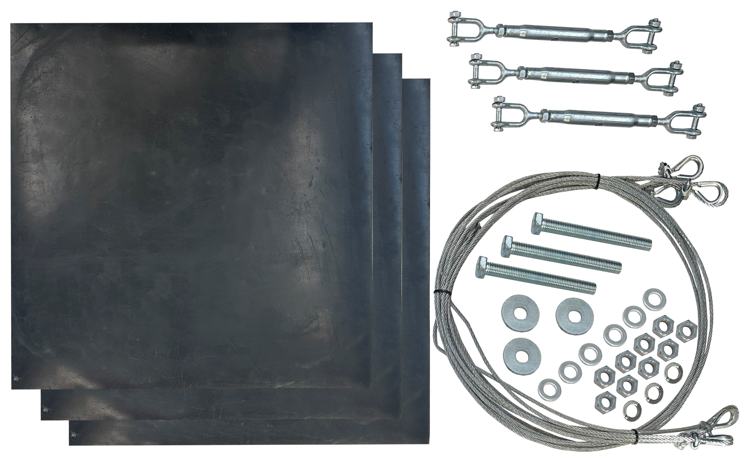 Комплект дополнительный для мачты 8м оцинкованная сталь