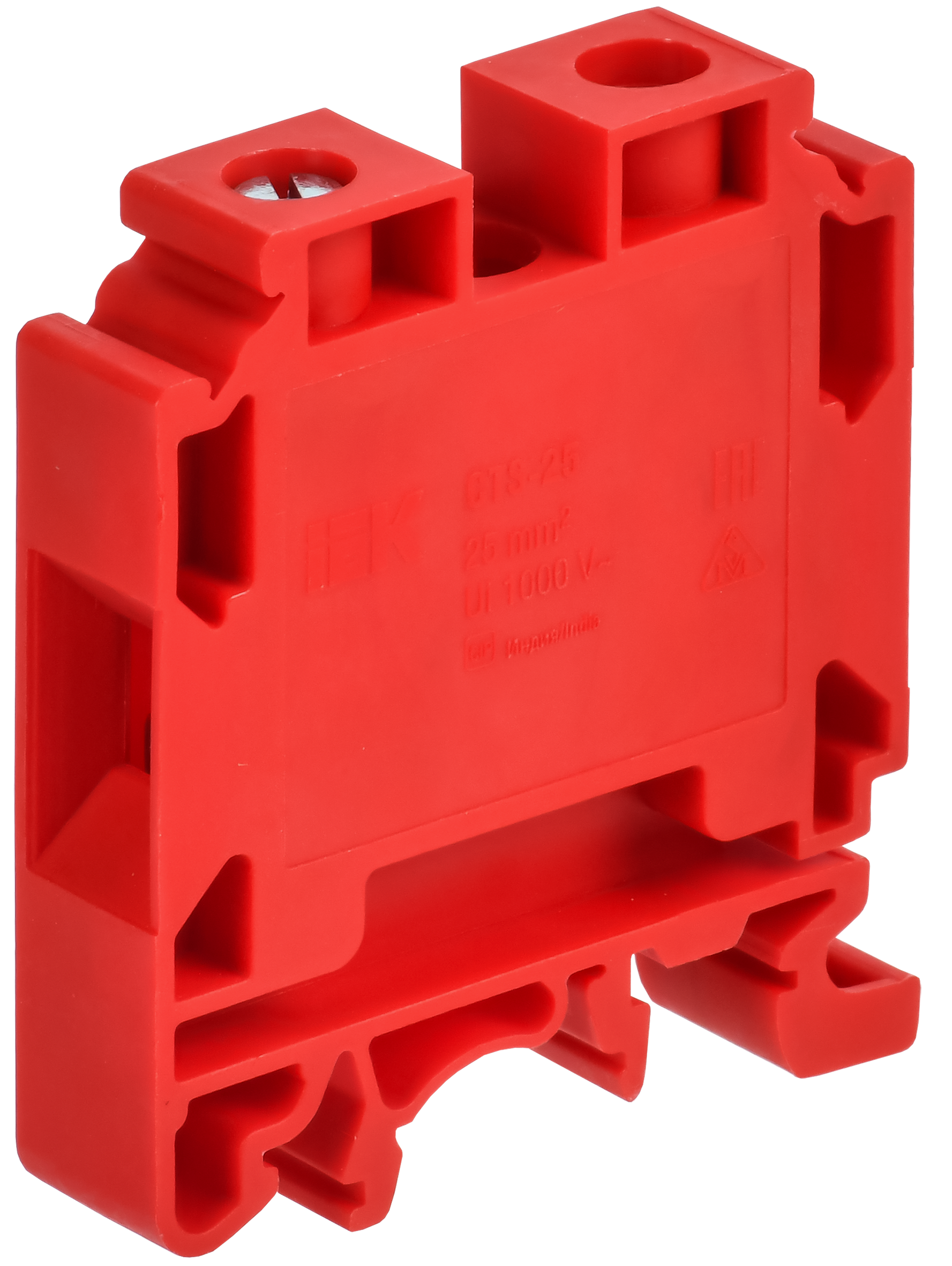 ARMAFIX Клемма винтовая CTS 25мм2 красная IEK