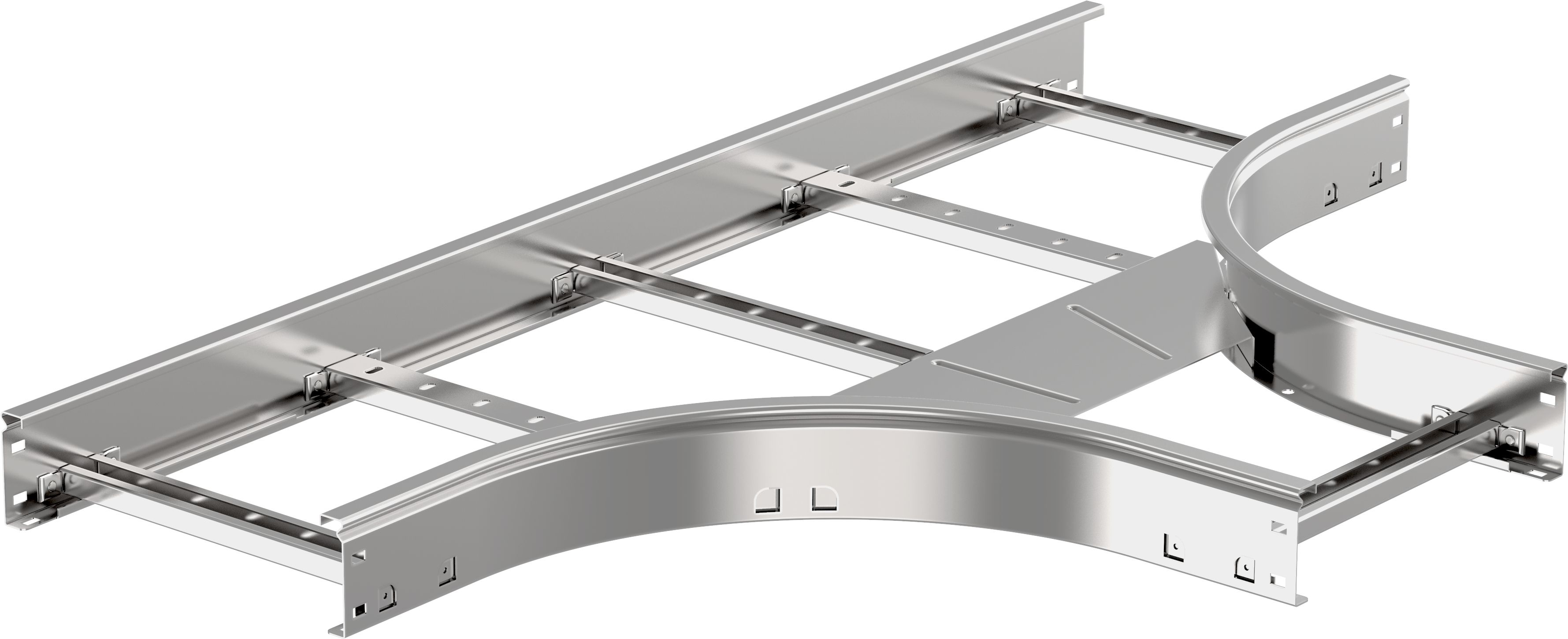 Разветвитель лестничный LESTA Т-образный 55х300 мм R300