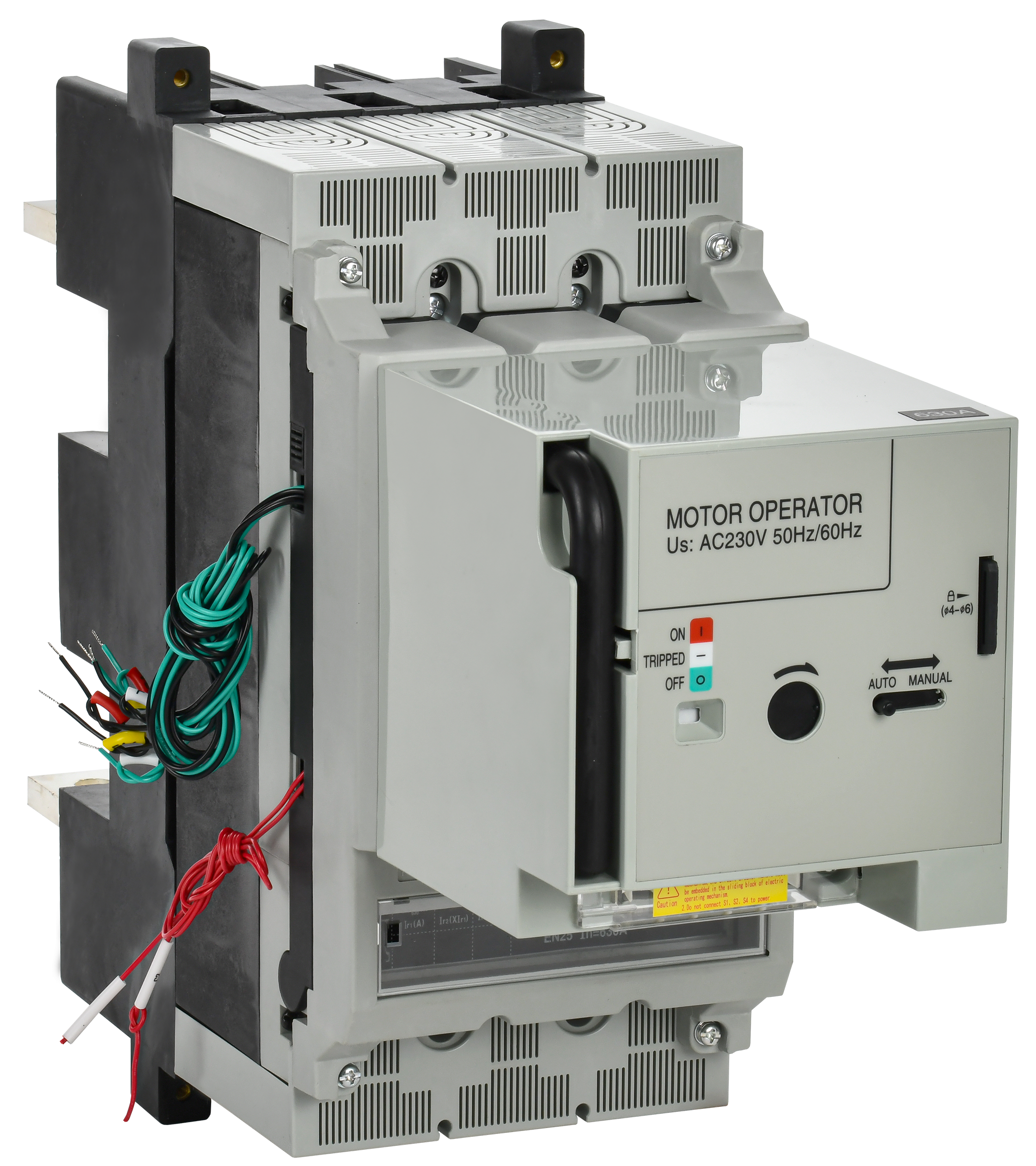 Выключатель автоматический в литом корпусе ARMAT 3P типоразмер I 85кА 630А расцепитель электронный стандартный с комплектом аксессуаров