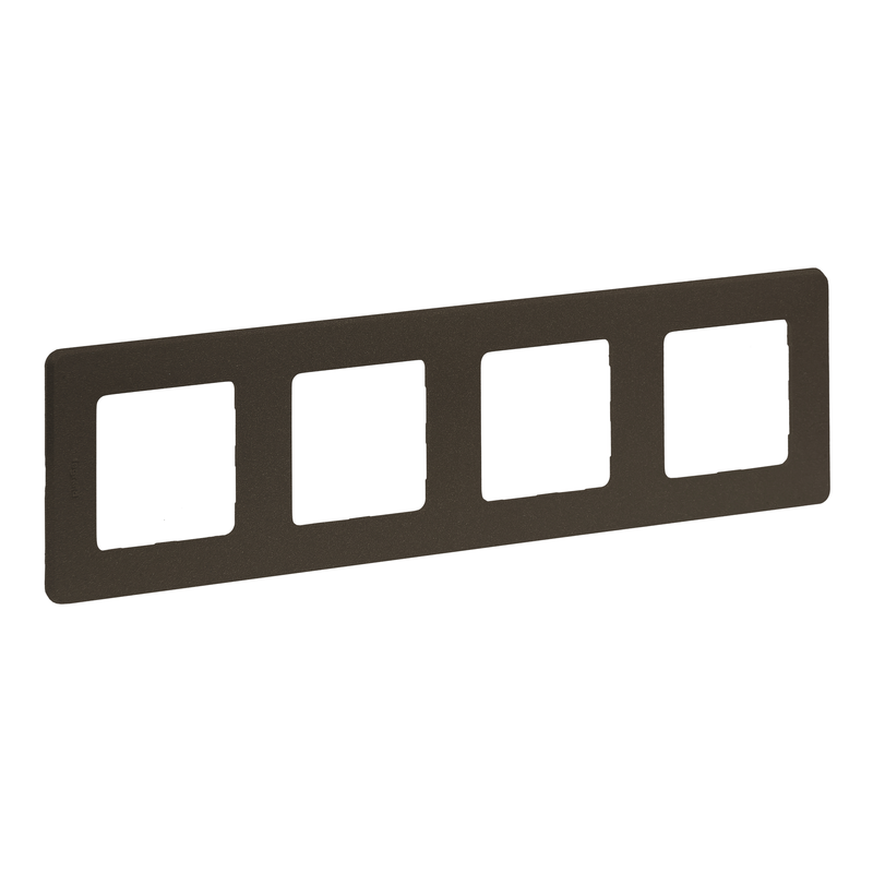 Рамка 4-местная бронза INSPIRIA