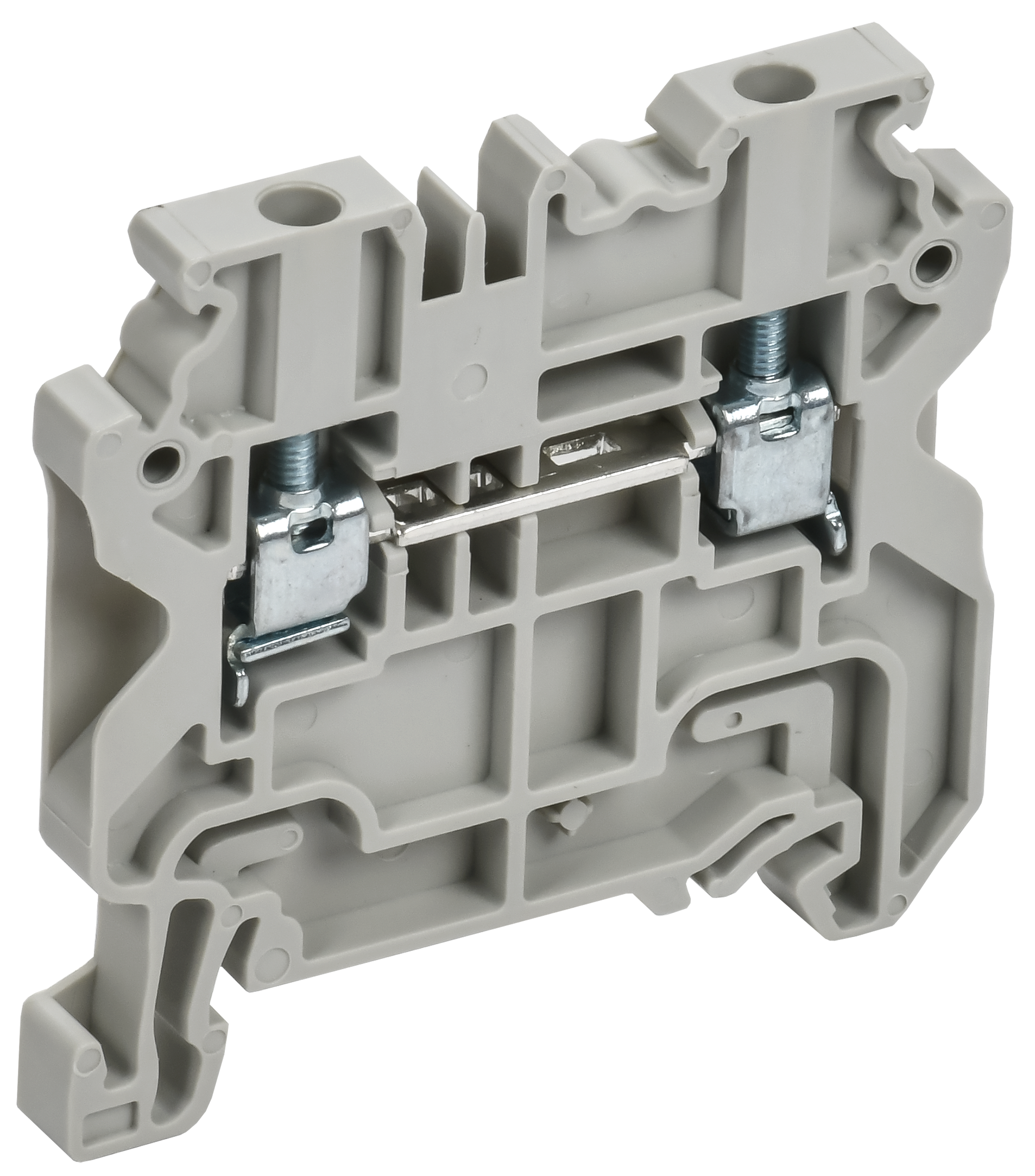 ARMAFIX Колодка клеммная CY2.5 винтовая 2,5мм2 проходная серая Ex IEK