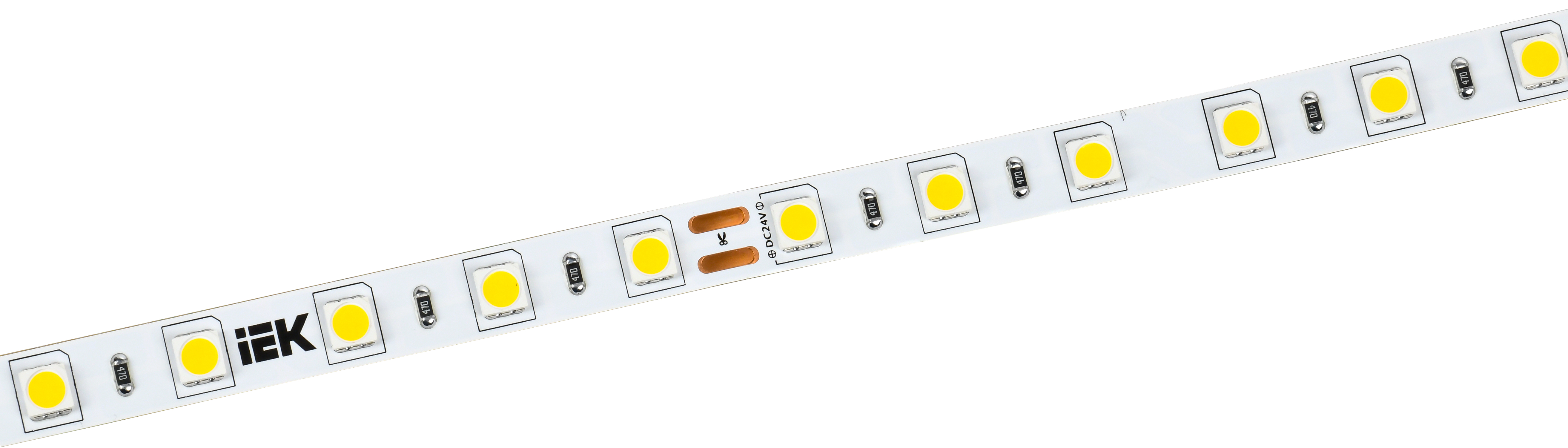 Лента светодиодная 5м LSR-5050W60 14,4Вт/м 24В IP20 60LED/м