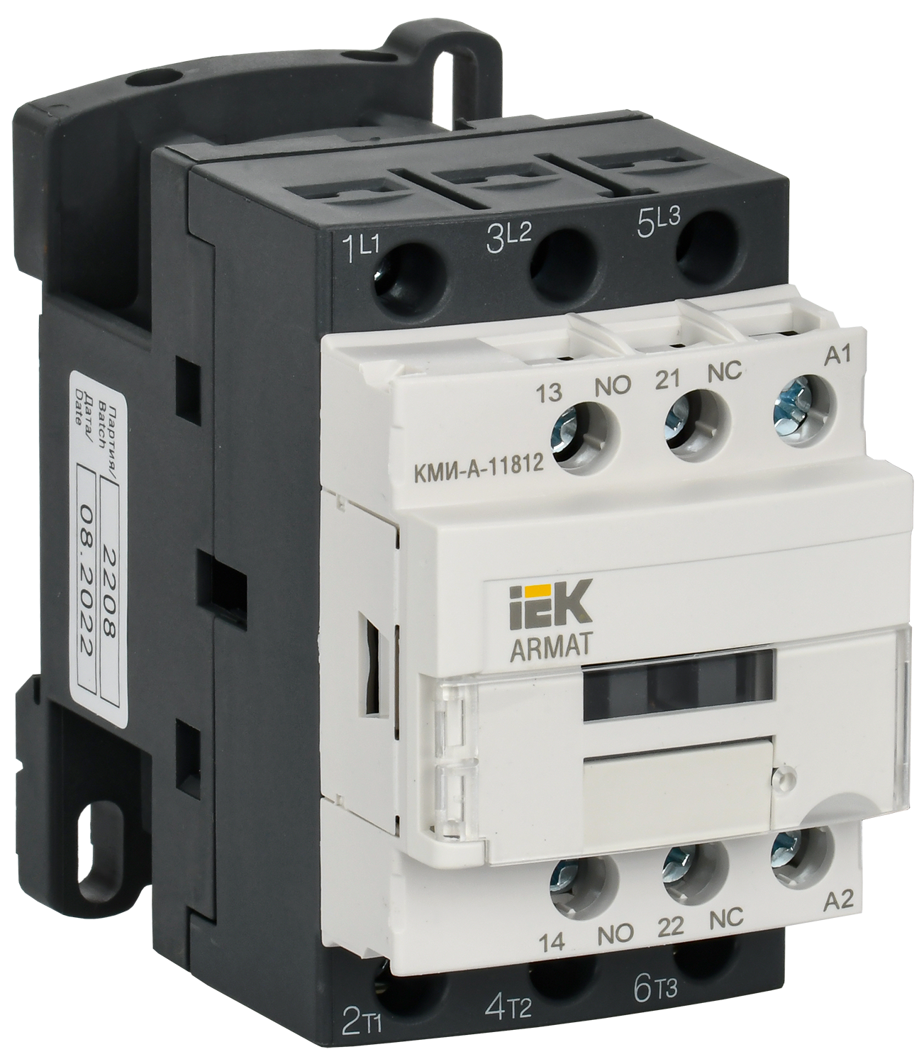 Контактор КМИ-А-11812 LC1D 18А 400В/АС3 1НО/1НЗ