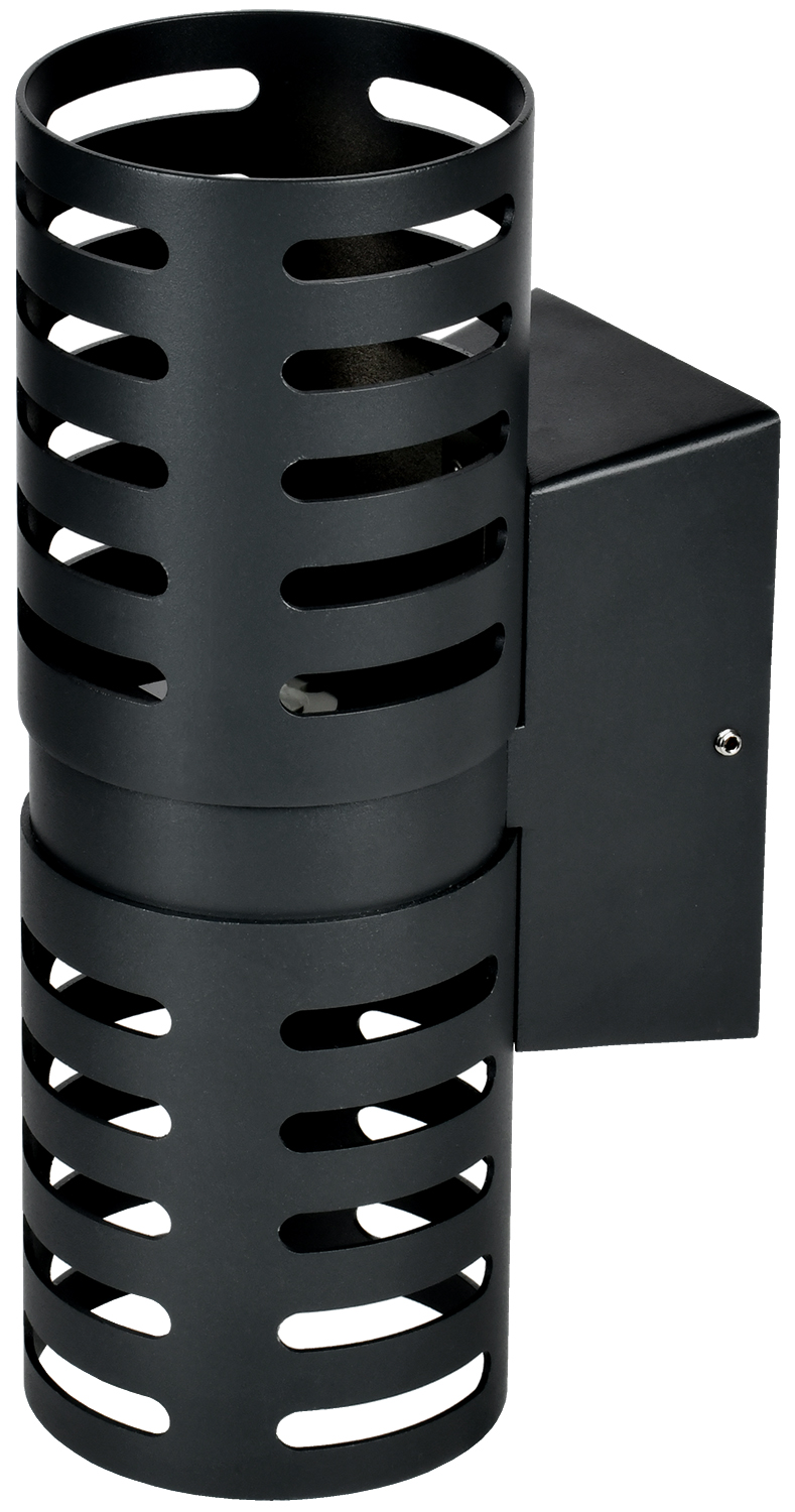 Светильник уличный декоративный для наружного освещения светодиодный 5102 настенный 10 Вт 4000К IP54 черный