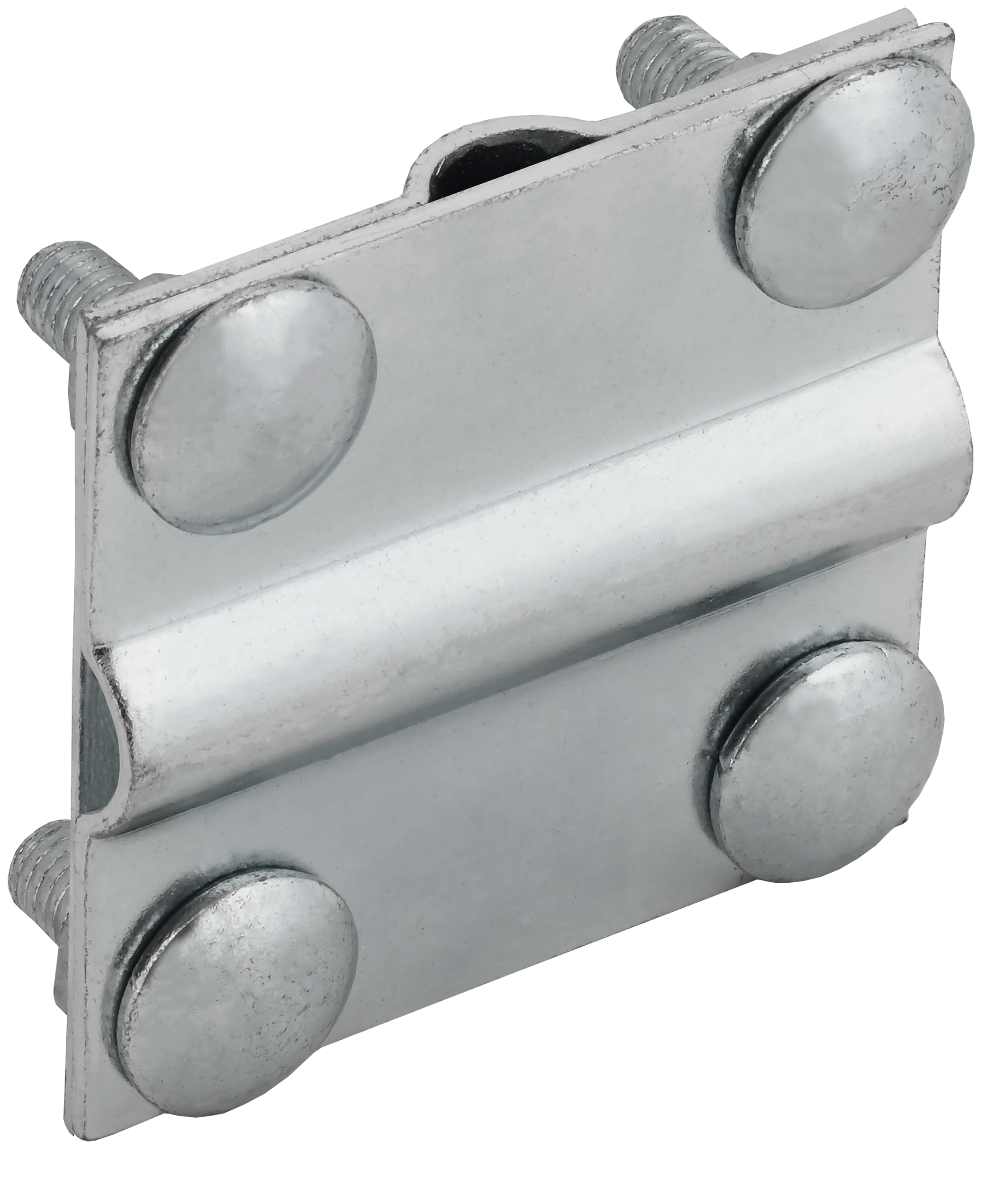 Зажим крестообразный полоса/пруток-полоса/пруток 40/12мм оцинкованная сталь