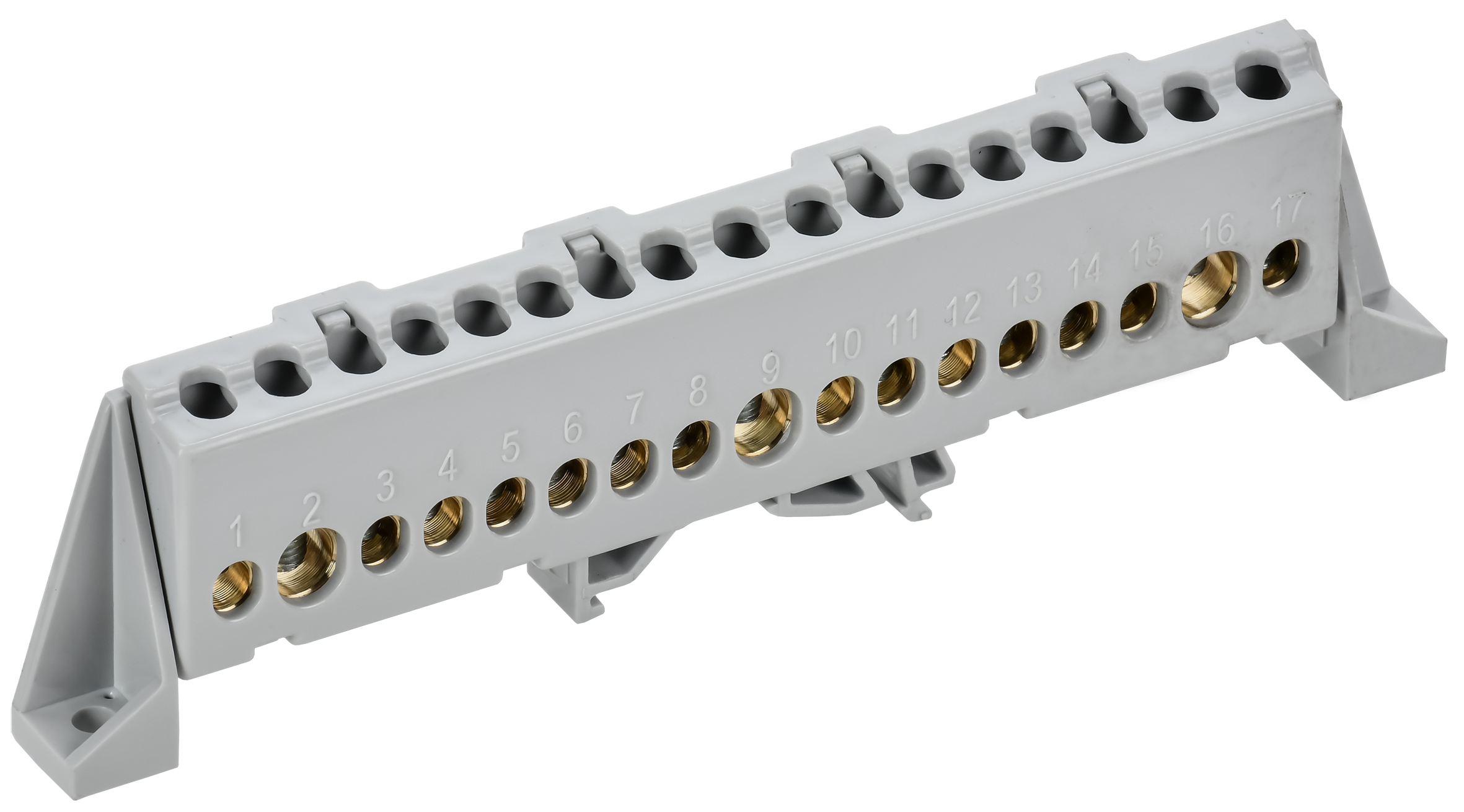 TEKFOR Шина L фаза в комбинированном DIN-изоляторе Стойка 8х12-17-Ср IEK