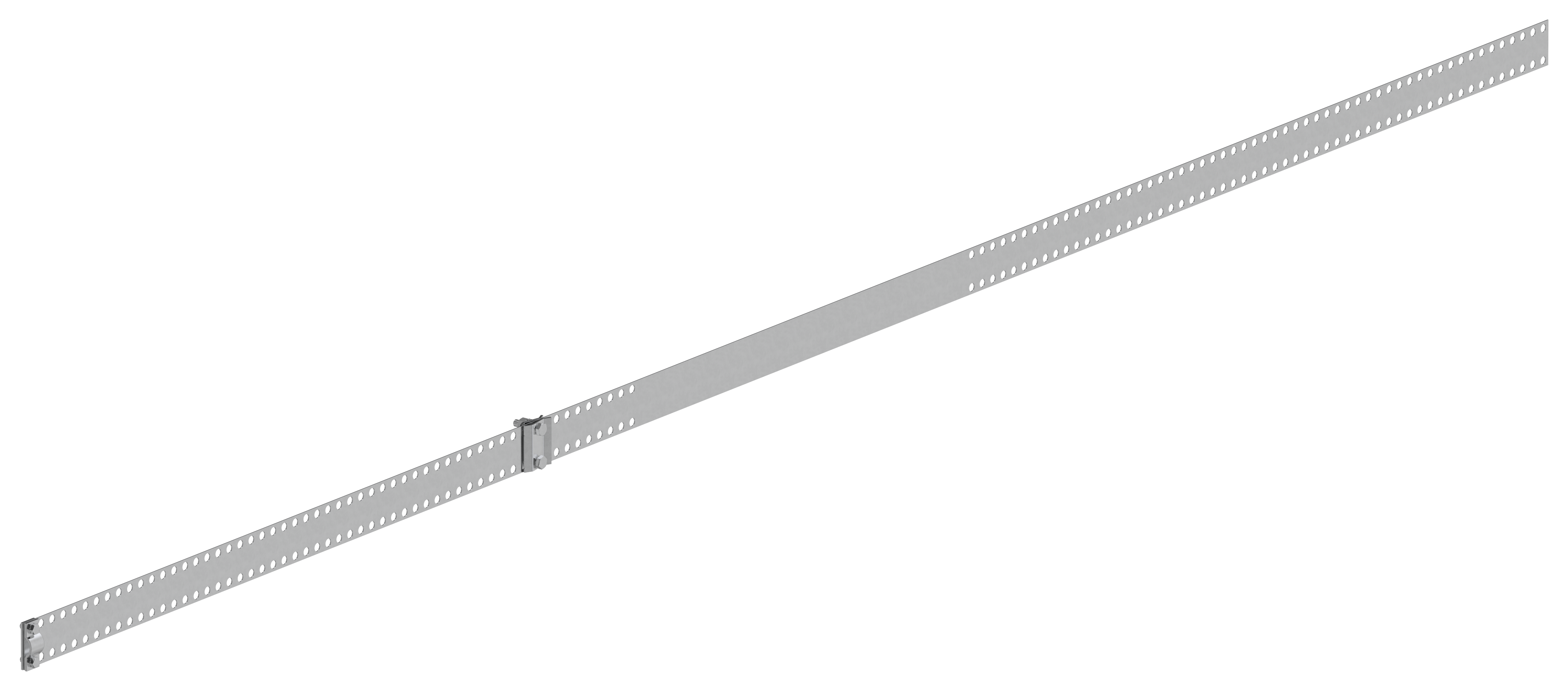 Держатель проводника круглого 5-10 мм водосточная труба 220-570 мм оцинкованная сталь HDZ