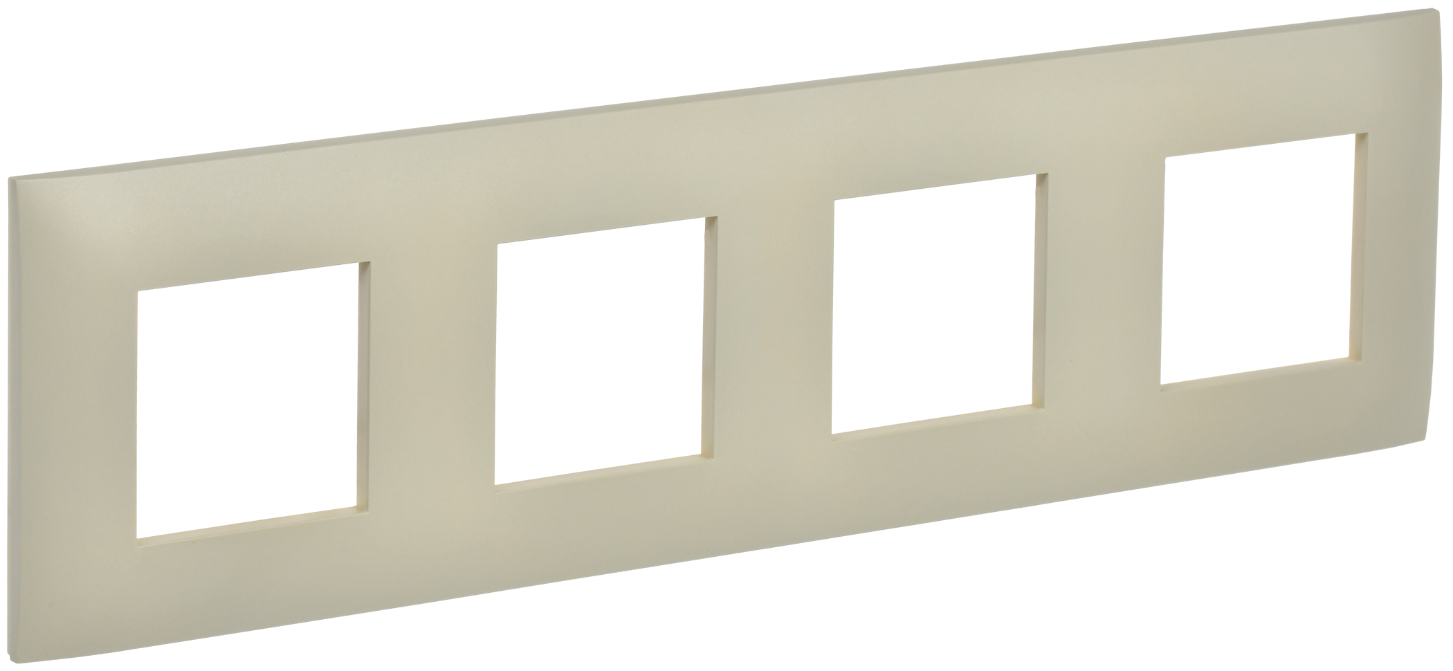 SKANDY Рамка 4-местная SK-F01B бежевый IEK