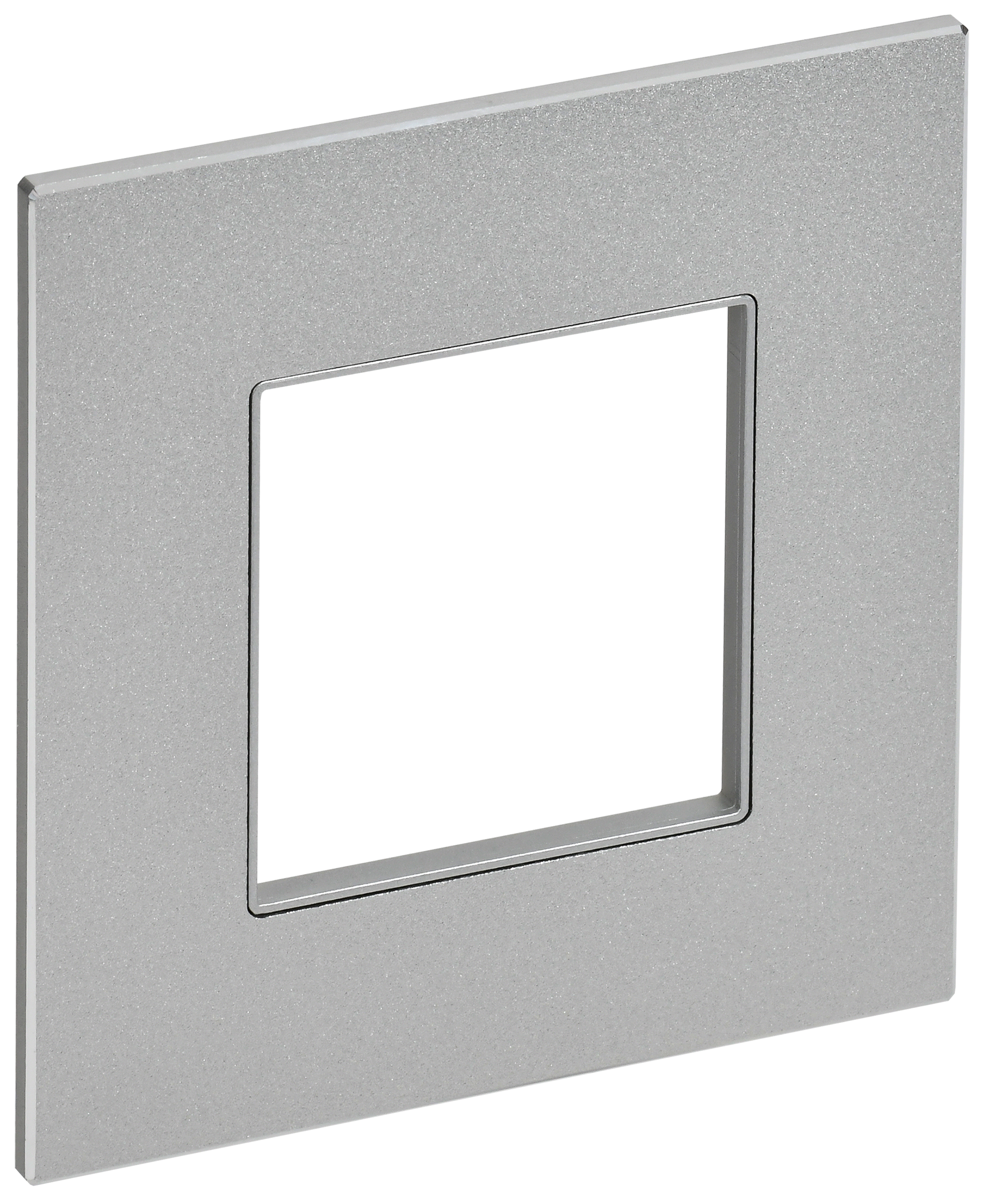 SKANDY Рамка 1-местная SK-F31S металл серебряный IEK