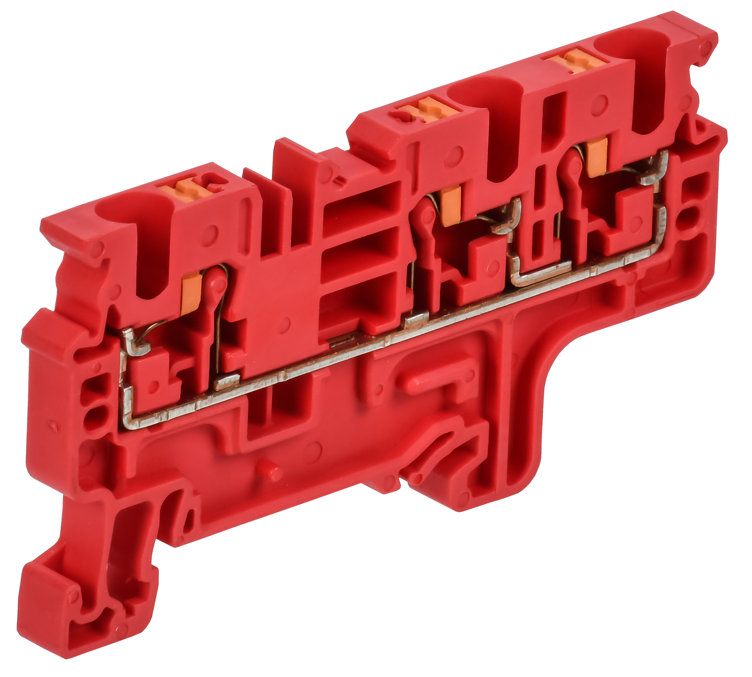 ARMAFIX Клемма пружинная Push In CP-MC 3 вывода 4мм2 красная IEK