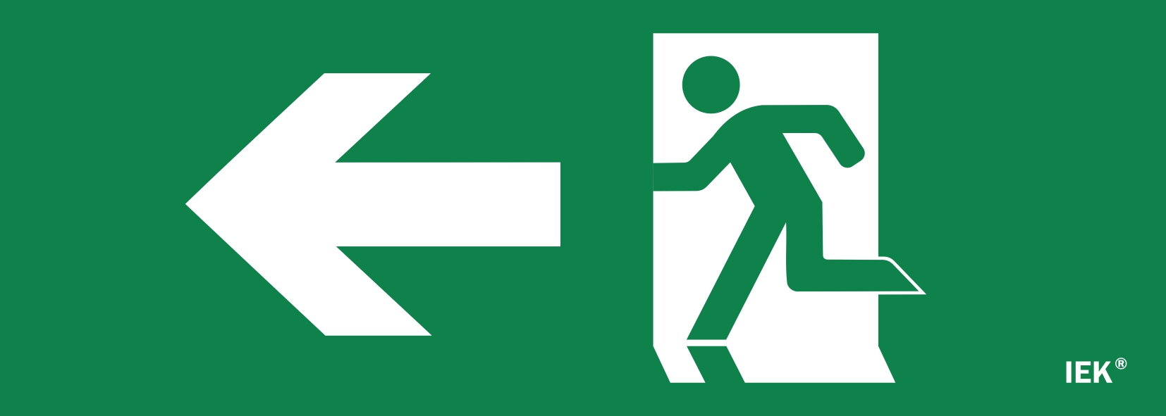 Этикетка самоклеящаяся 280х100 мм ''Фигура/стрелка влево''