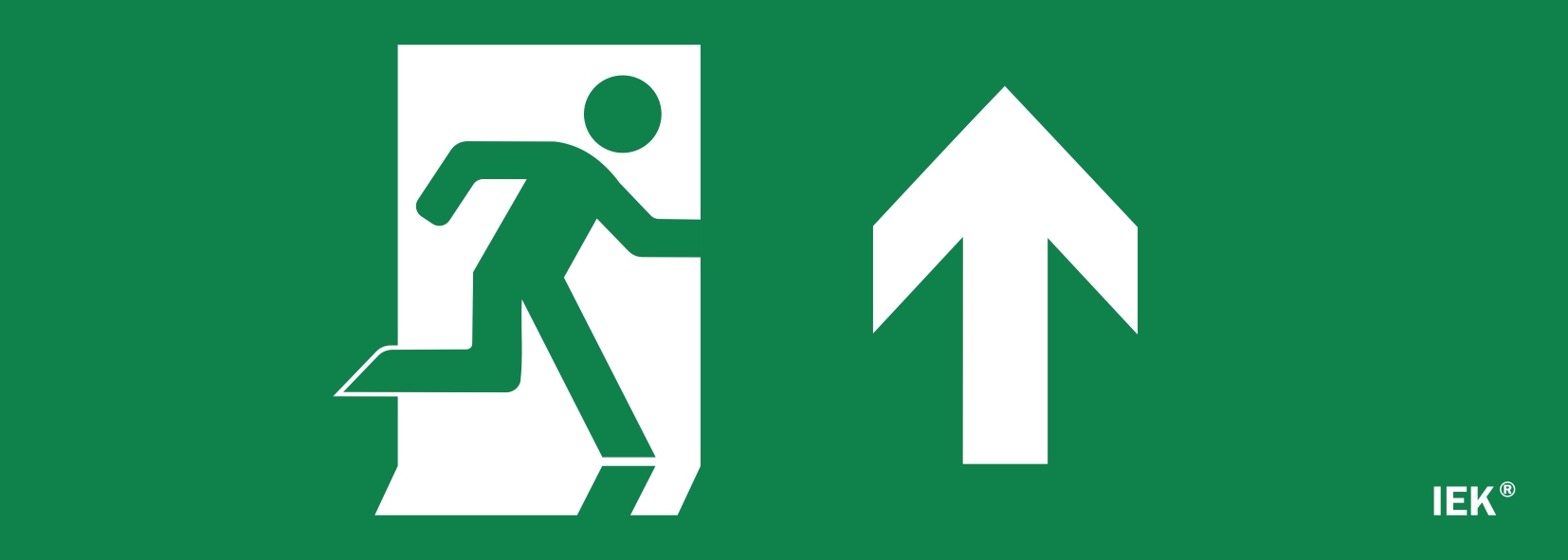 Этикетка самоклеящаяся 280х100 мм ''Фигура/стрелка вверх''