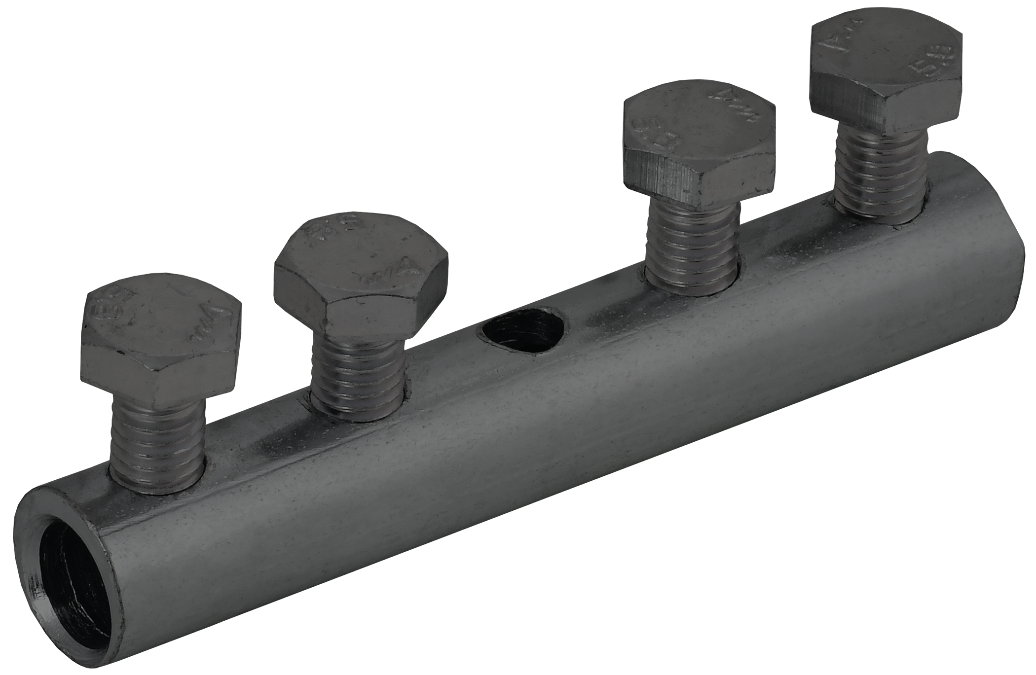 Зажим соединительный прямой пруток-пруток 6-10 мм оцинкованная сталь TD