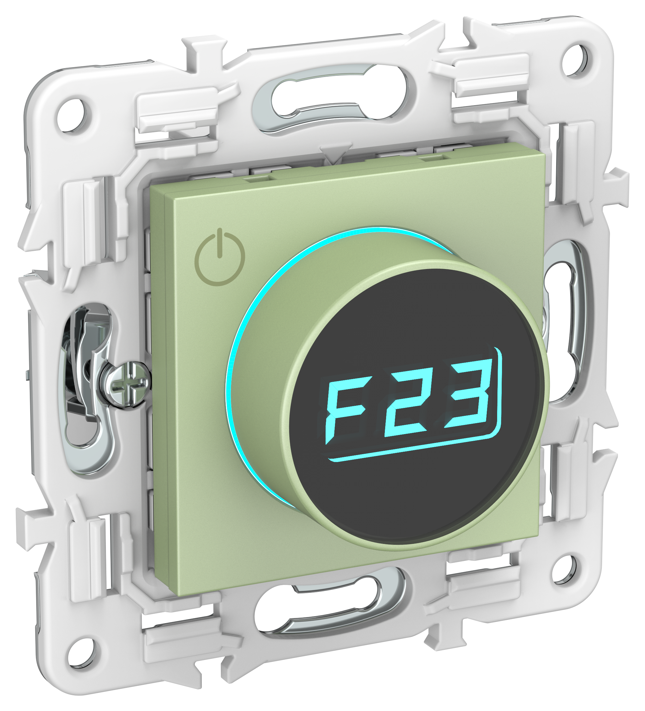 SKANDY Термостат электронный с индикацией SK-T01G мятный IEK