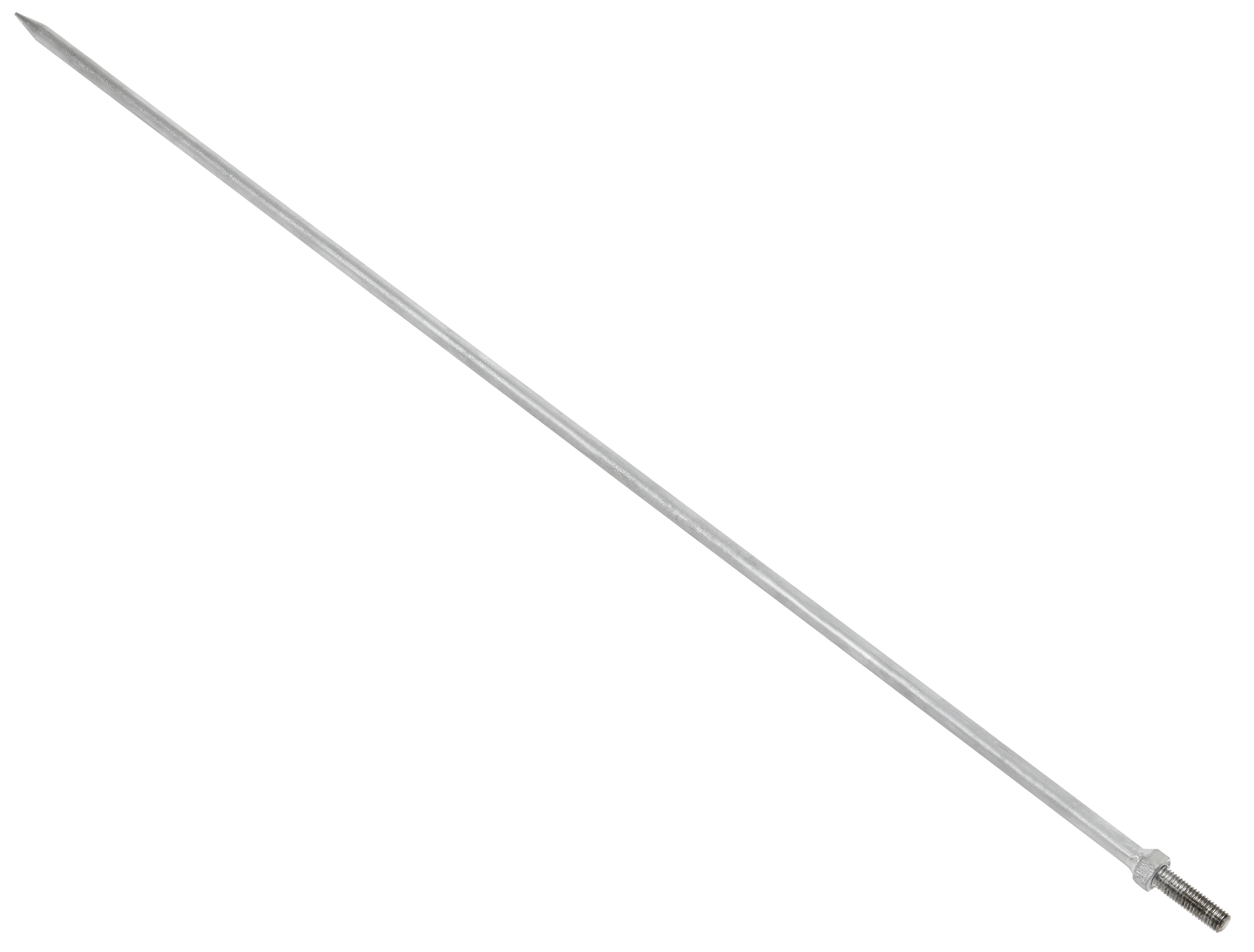 Молниеприемник L 2,5м без основания для скатной кровли