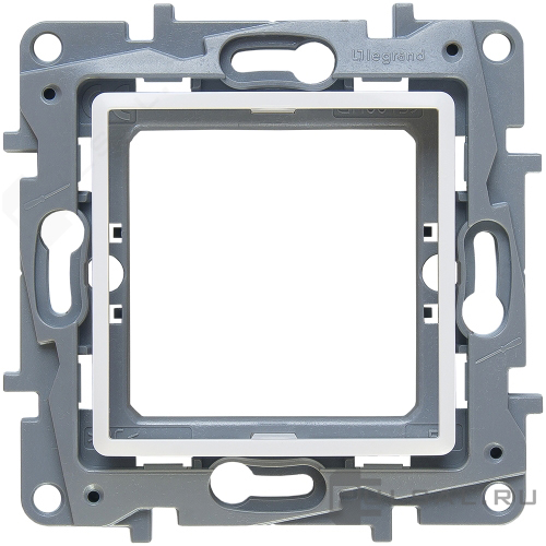 Изображение товара Адаптер для механизмов серии Mosaic белый ETIKA (шт)