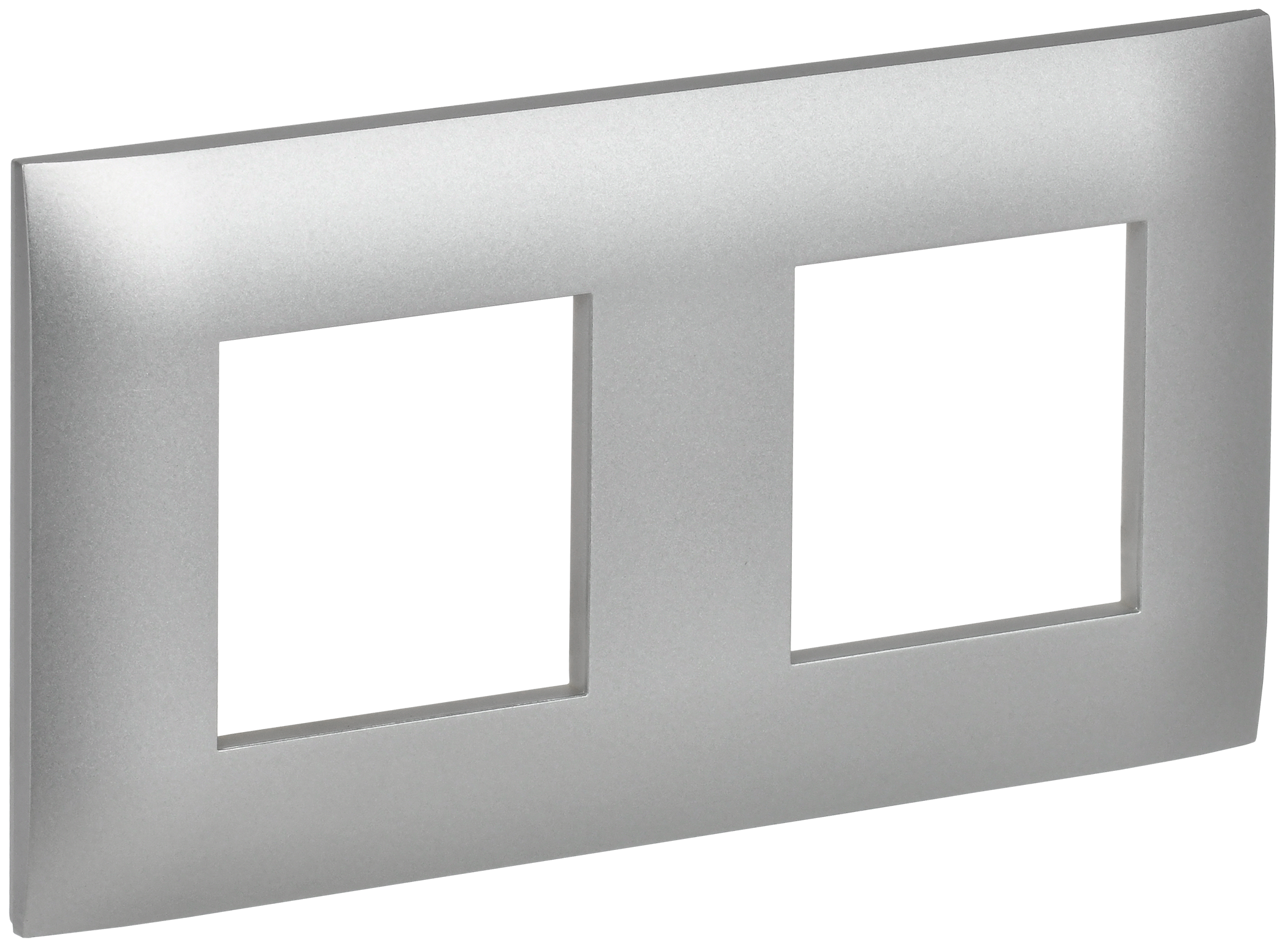 SKANDY Рамка 2-местная SK-F02S серебряный IEK