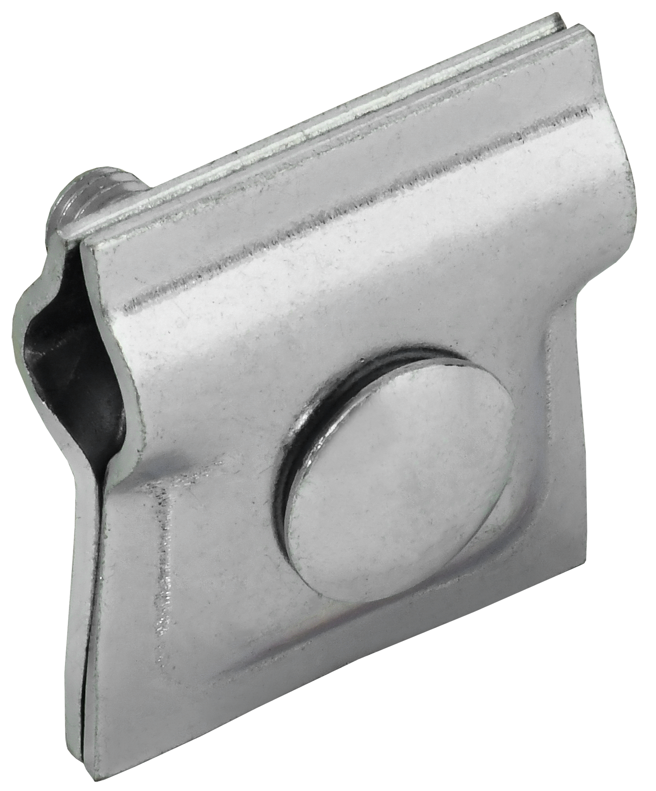 Зажим соединительный проводника круглого 6-10 мм оцинкованная сталь