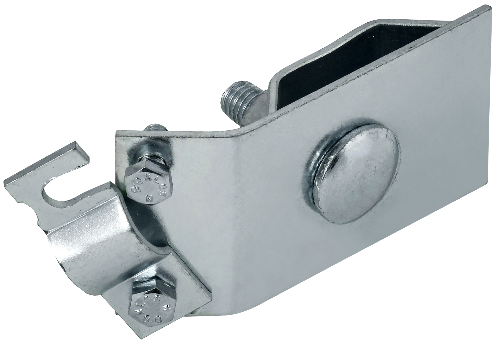 Держатель проводника круглого 6-10 мм желоб водостока оцинкованная сталь HDZ