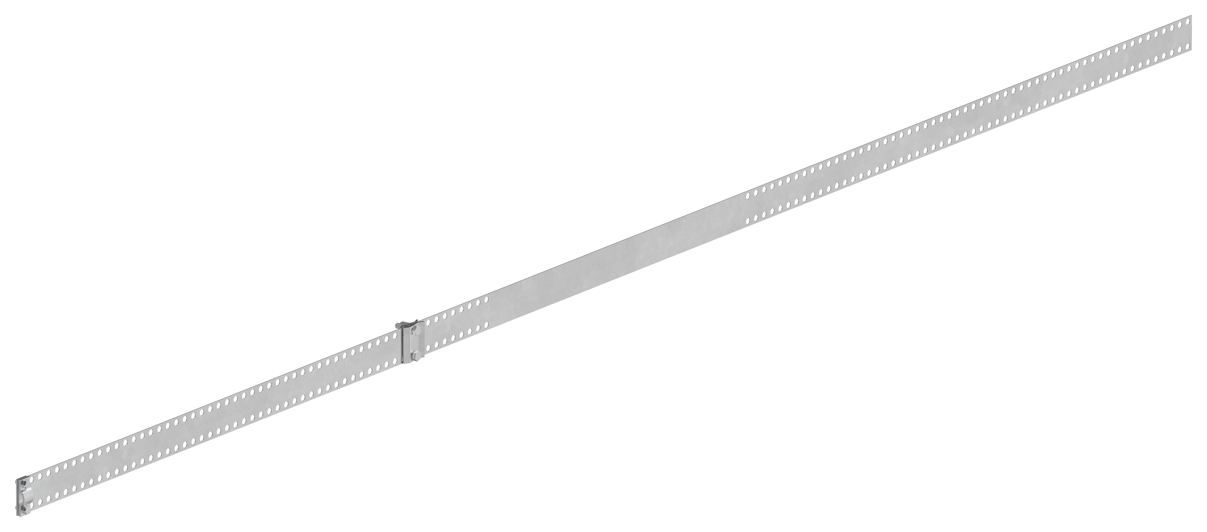 Держатель проводника круглого 5-10 мм водосточная труба 220-570 мм оцинкованная сталь