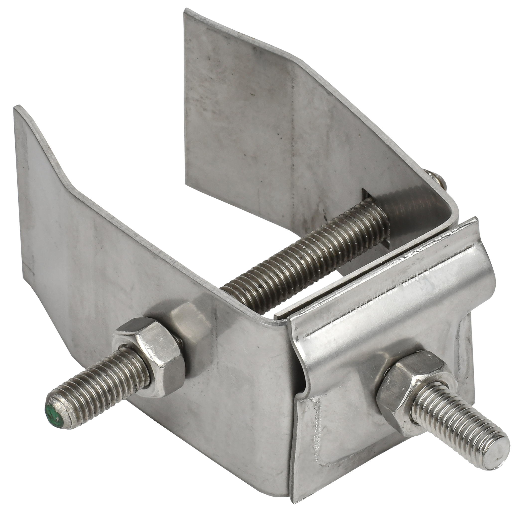 Держатель проводника круглого 6-10 мм для конструкций h 70 мм нержавеющая сталь