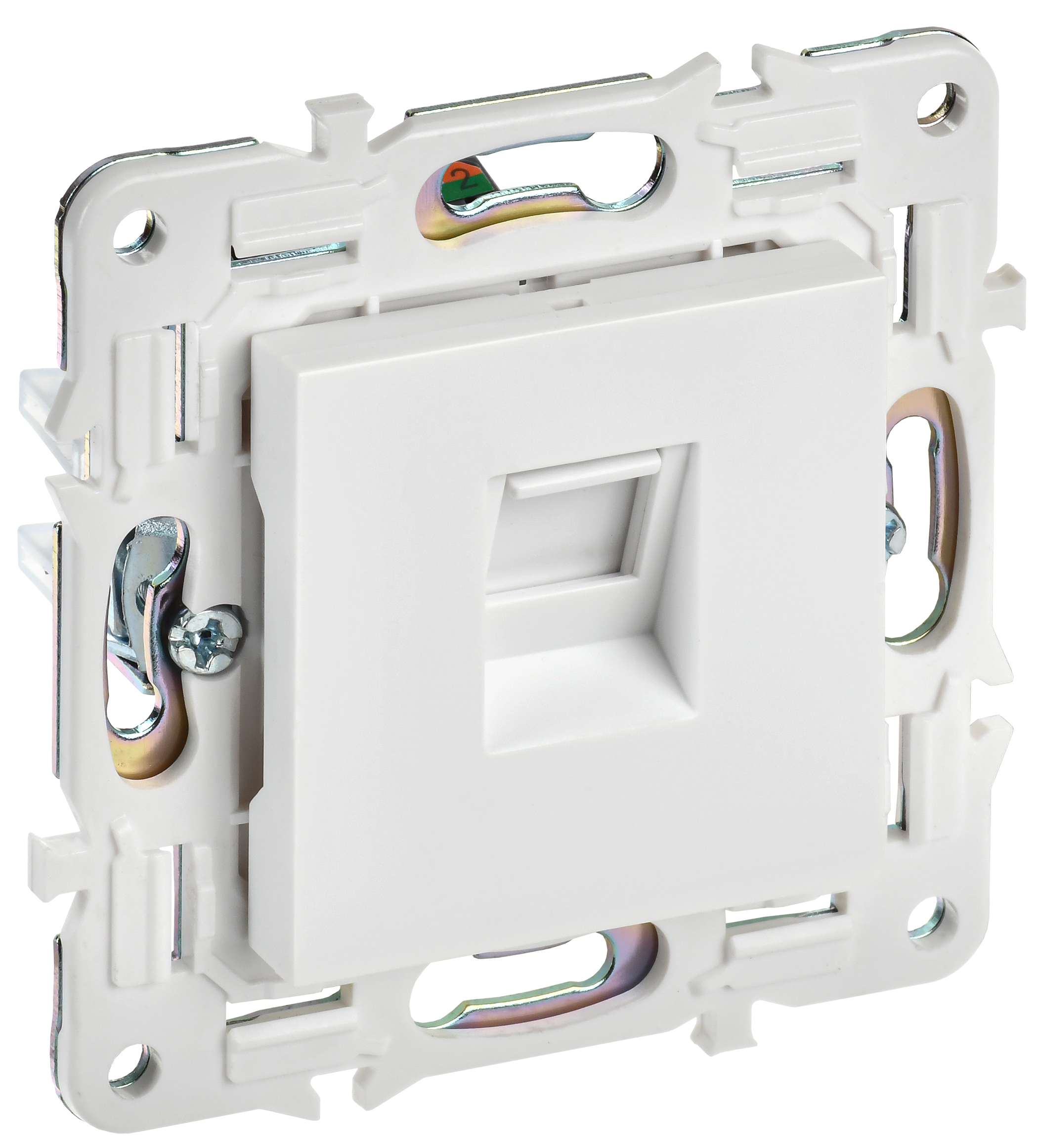 SKANDY Розетка компьютерная RJ45 кат.5E SK-K01W арктический белый IEK