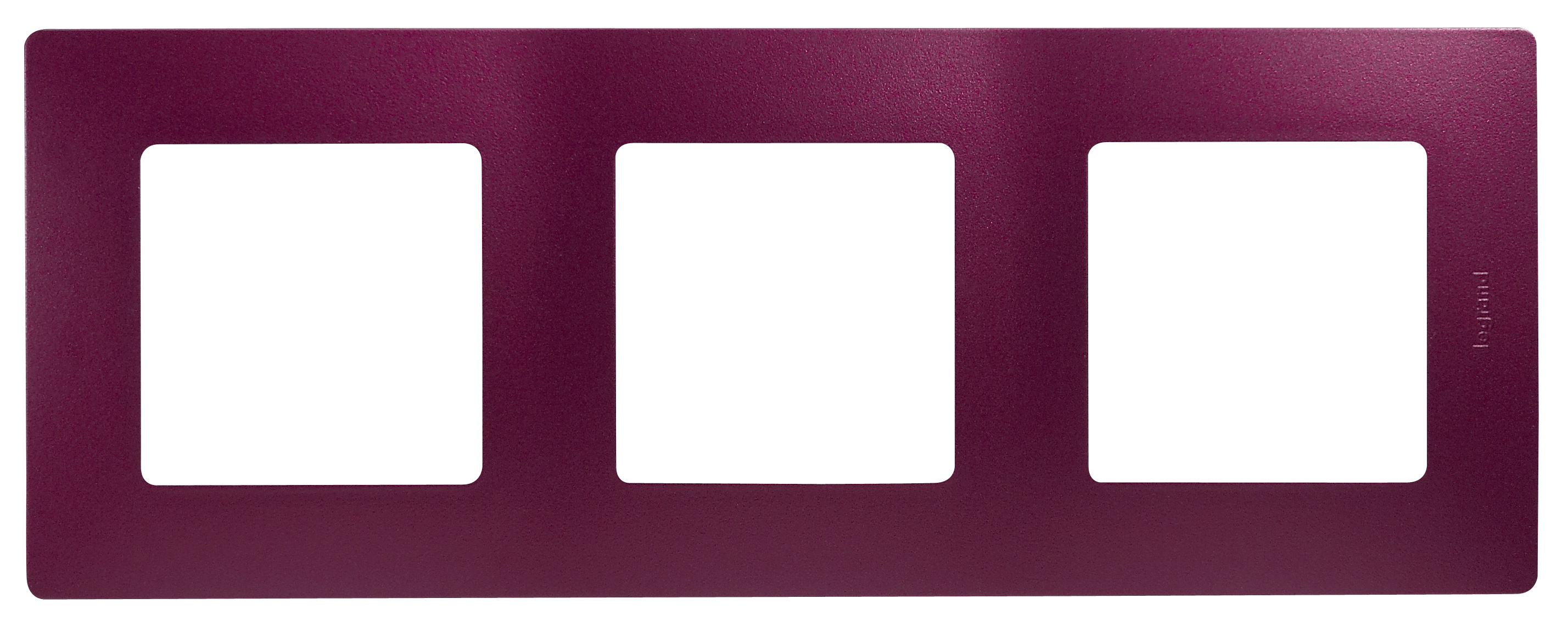 Рамка 3-местная сливовый ETIKA