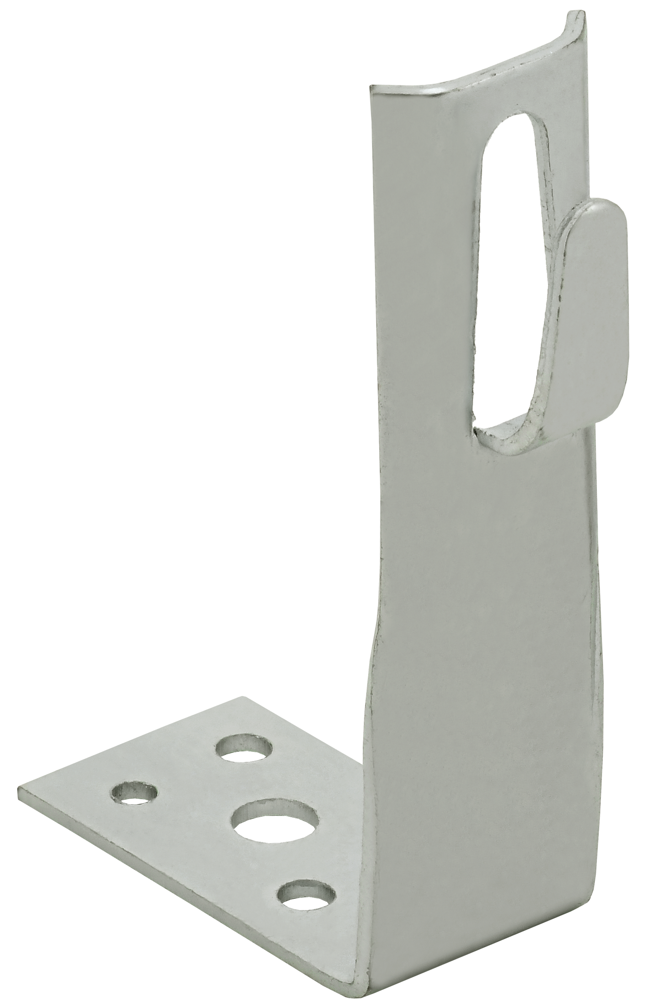 Держатель проводника круглого 6-8 мм угловой h 80 мм нержавеющая сталь