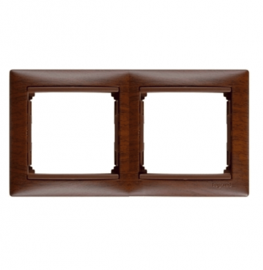 Изображение товара Рамка 2-местная дерево тонированное VALENA DIY
