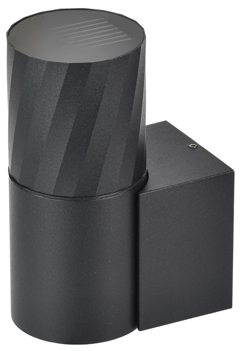 Светильник уличный декоративный для наружного освещения 5220 настенный GU10 IP65 черный