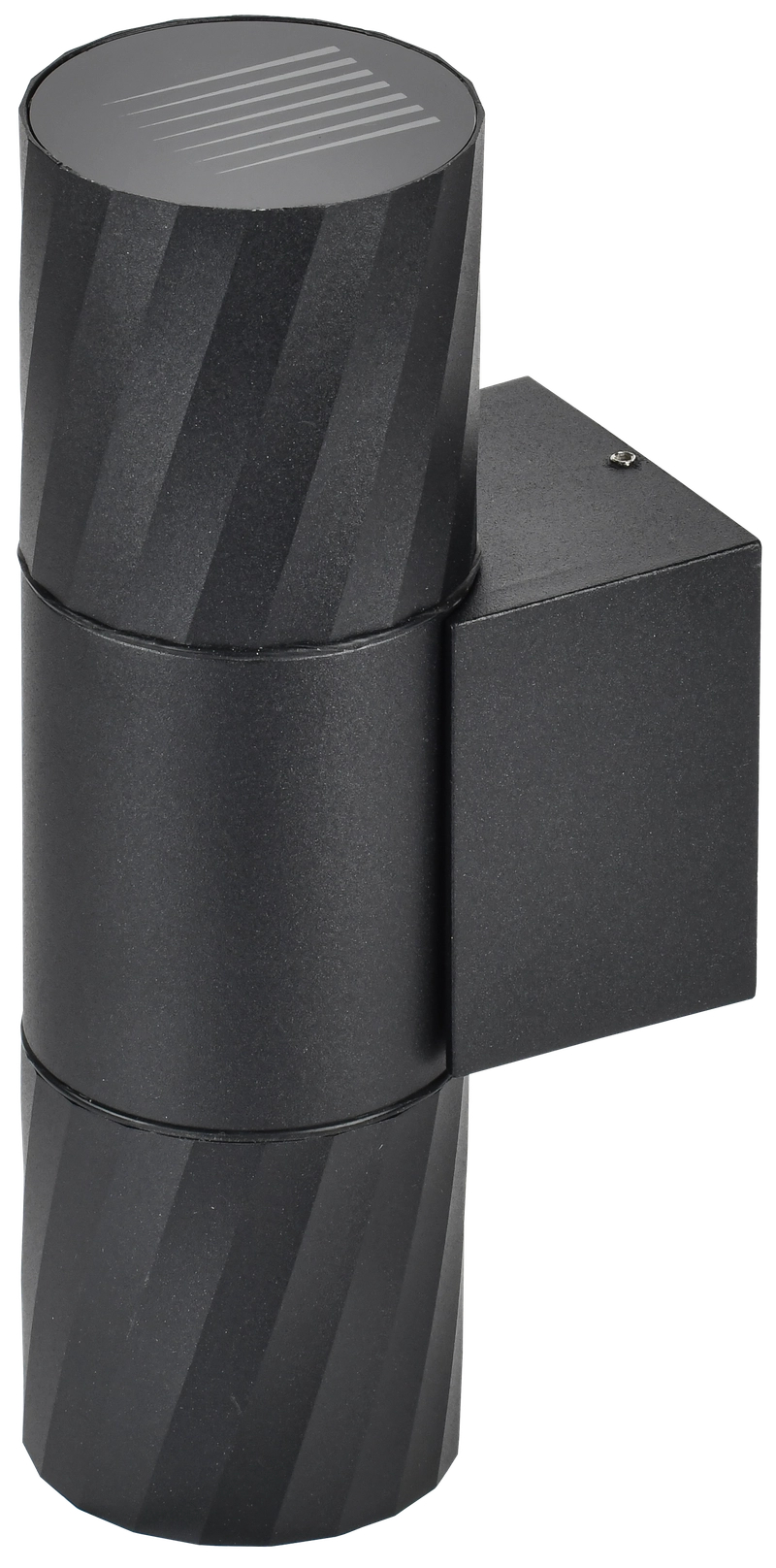 Светильник уличный декоративный для наружного освещения 5221 настенный 2хGU10 двусторонний IP65 черный