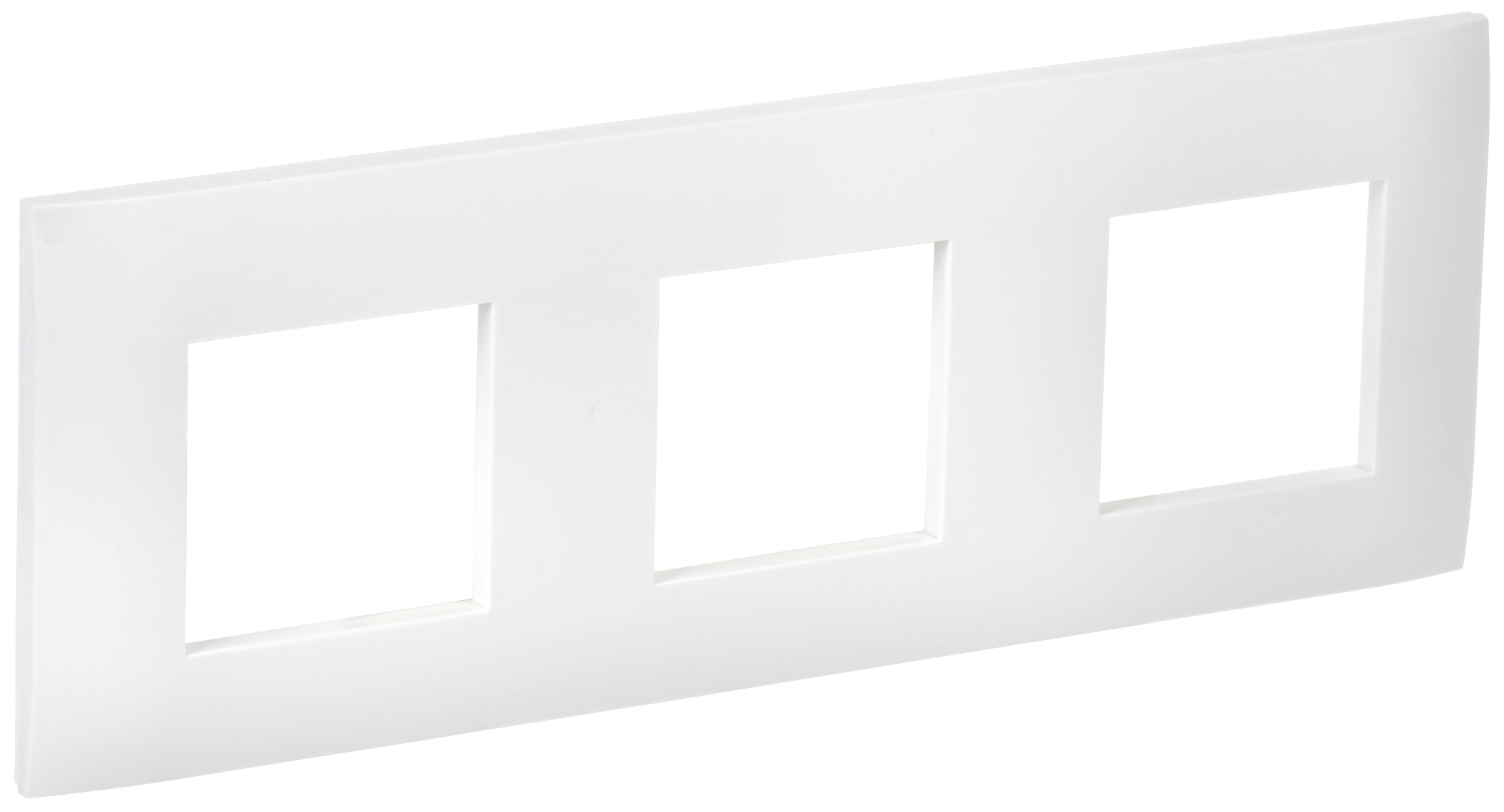 SKANDY Рамка 3-местная SK-F03W арктический белый IEK