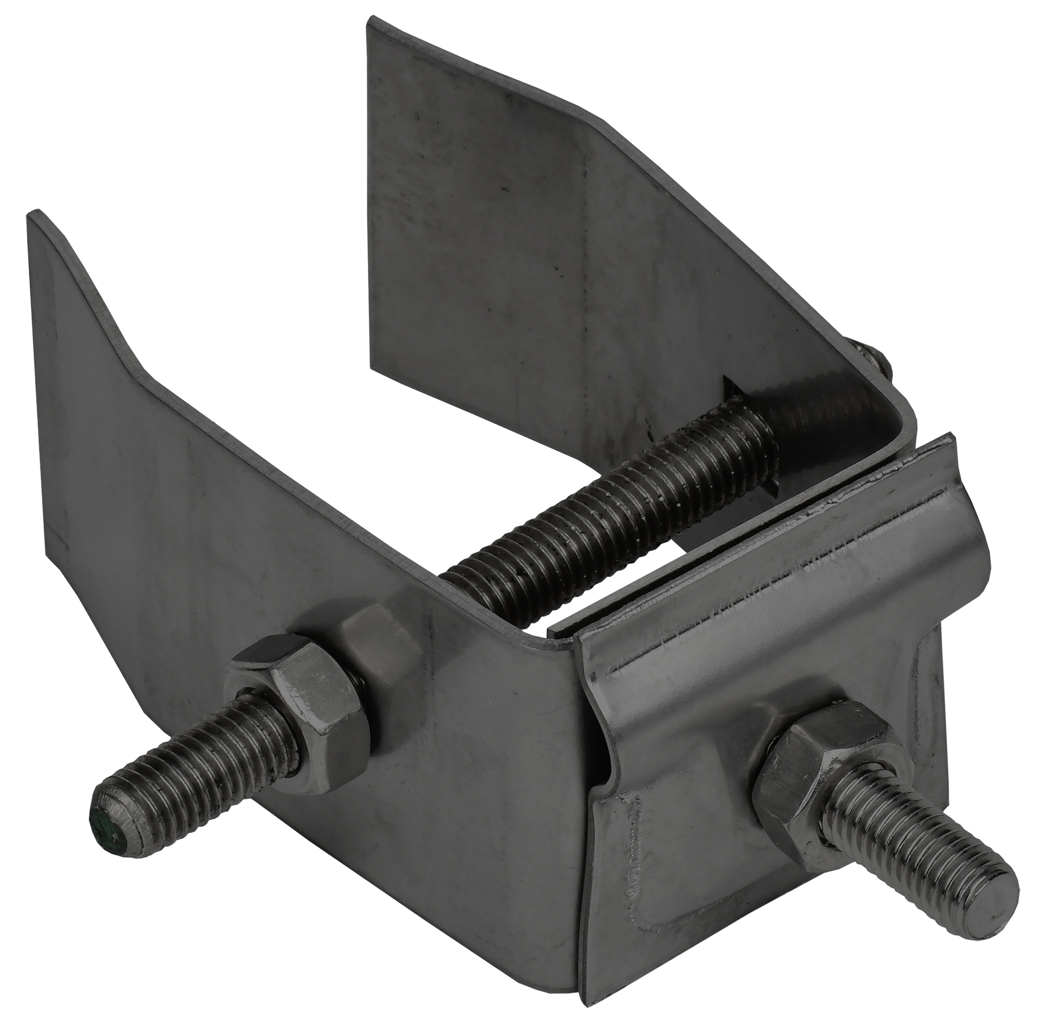 Держатель проводника круглого 6-10 мм для конструкций h 70 мм оцинкованная сталь TD