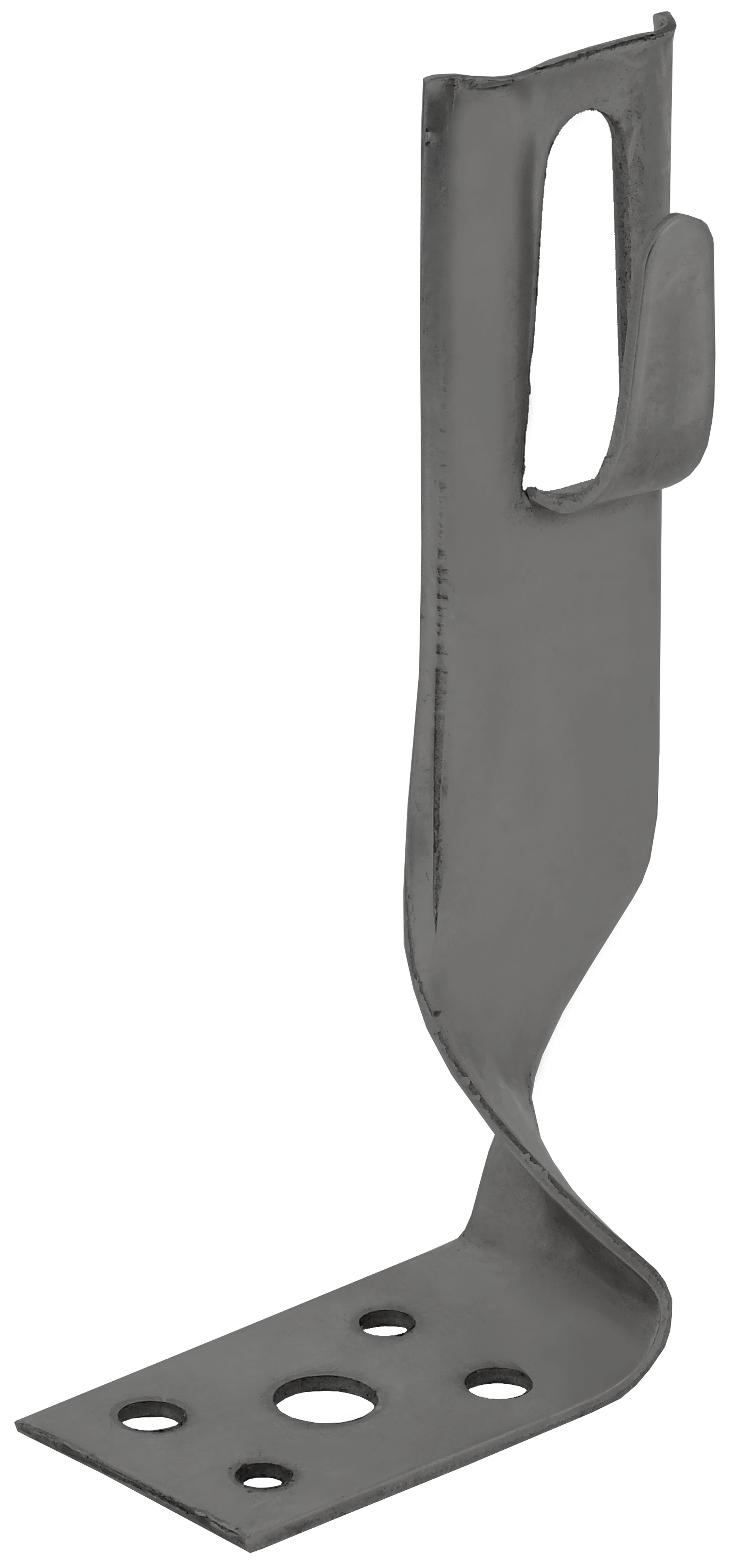 Держатель проводника круглого 6-8 мм угловой скрытый h 70 мм оцинкованная сталь TD