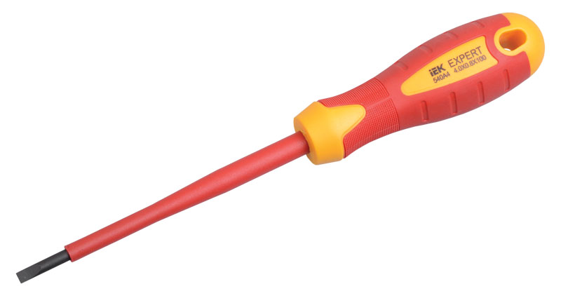 Отвертка крестовая Expert Ph1х80мм 1000В