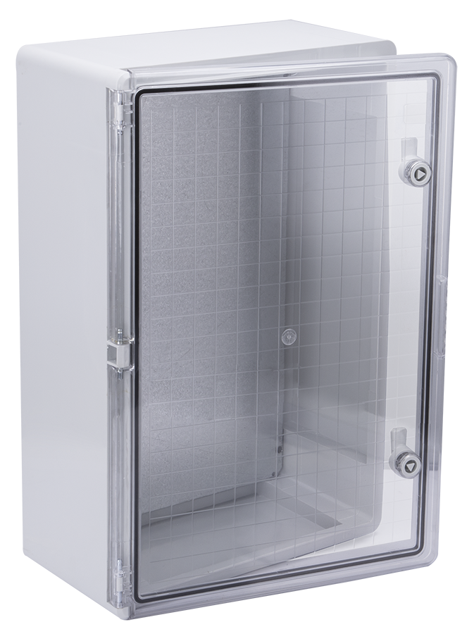 Корпус пластиковый ЩМПп 600х400х200мм             прозрачная дверь  УХЛ1 IP65